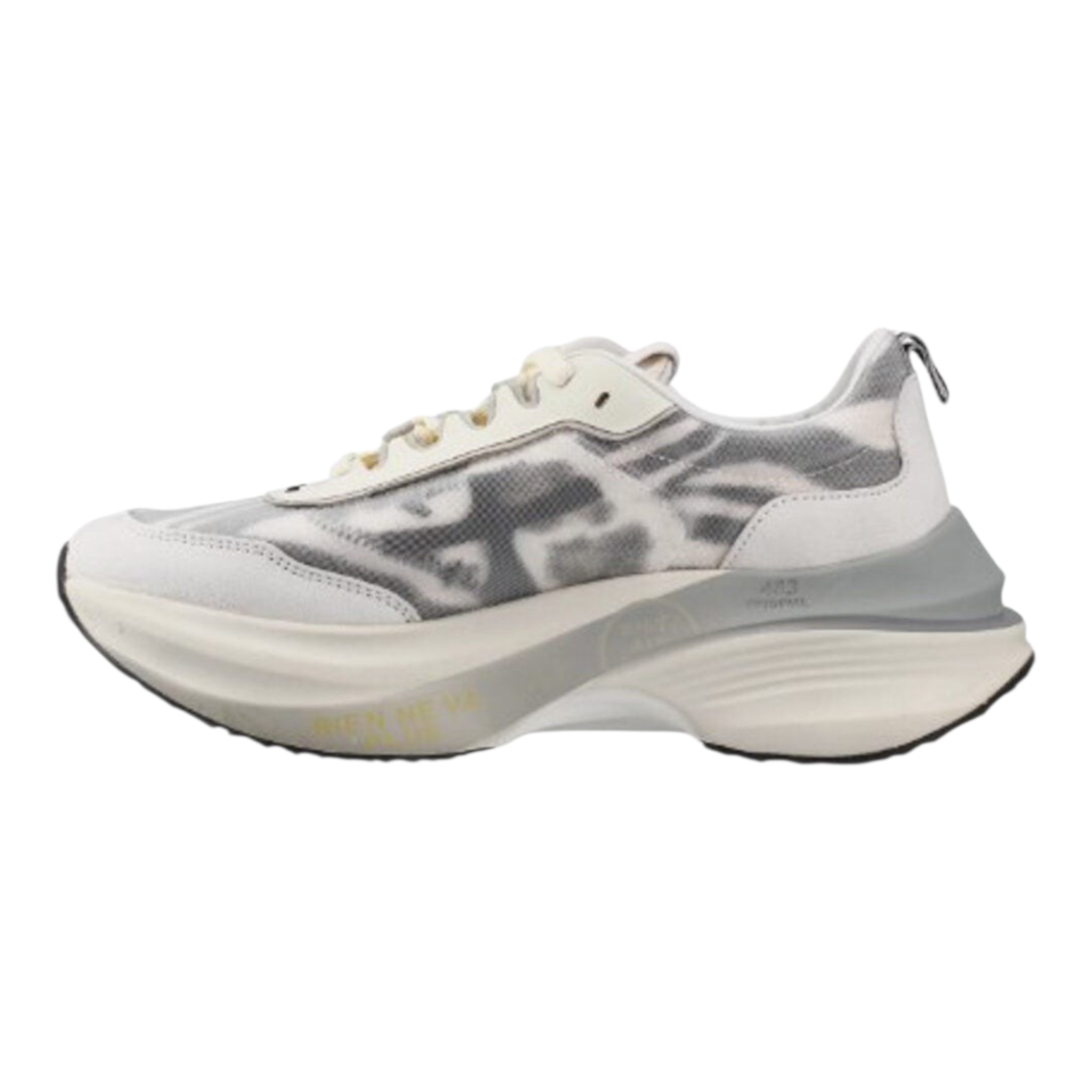 Premiata Hill 7507 | Sneaker Pelle e Suede con Effetto Animalier