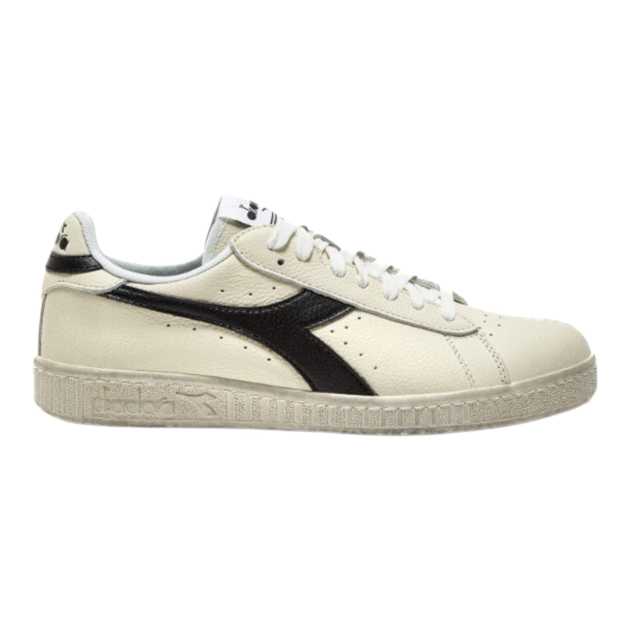 Diadora | Sneaker in Pelle - Banda laterale Nera