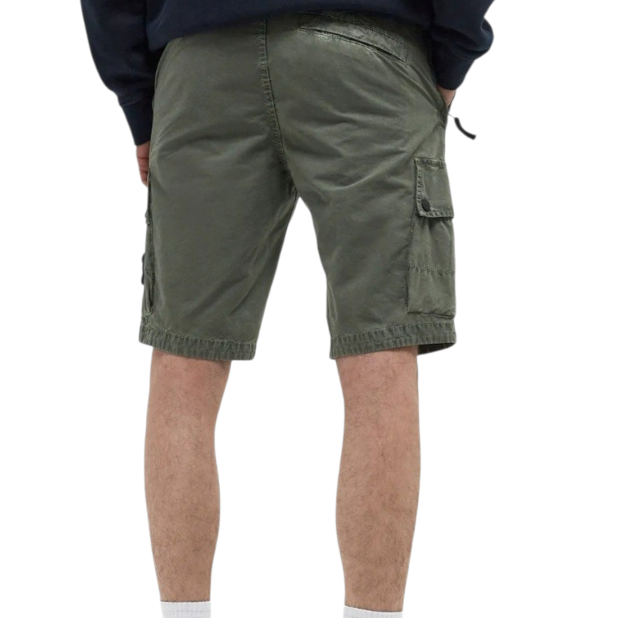 Stone Island | Bermuda Cargo Organic Canvas 'OLD' Effect