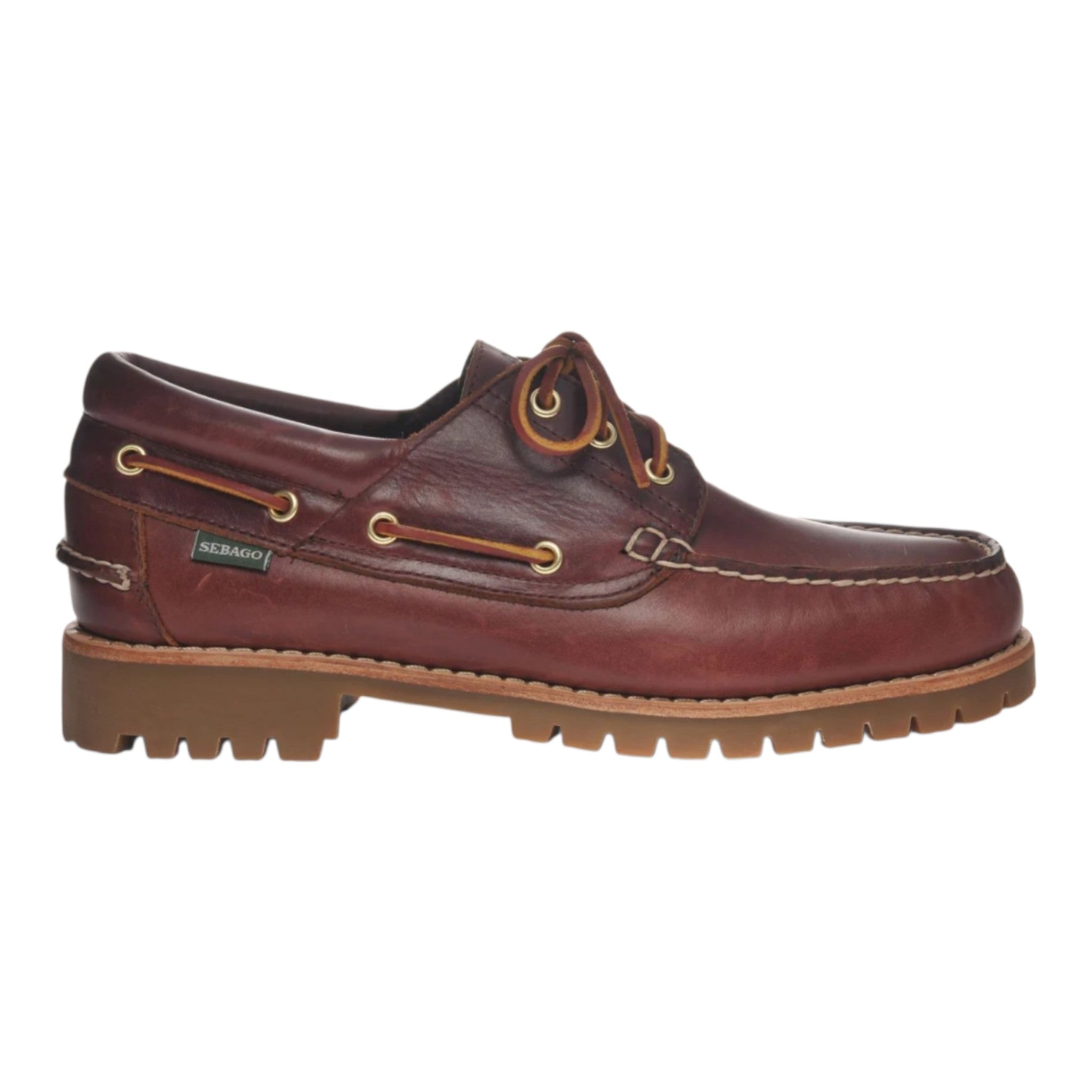 Sebago | Mocassino con Carrarmato in Pelle