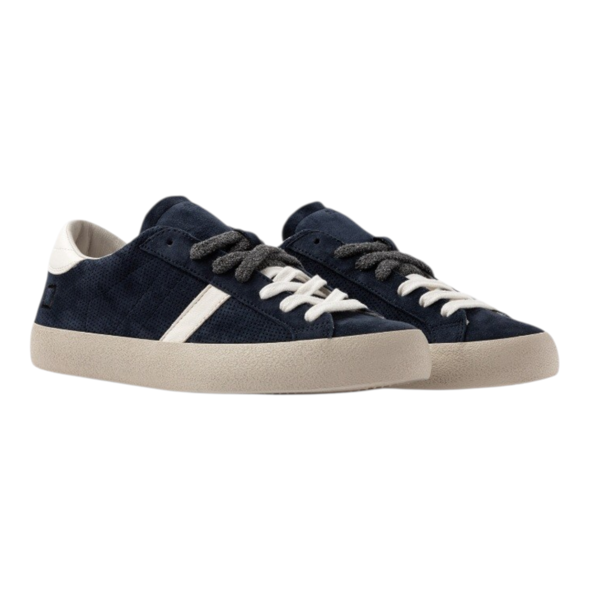 D.A.T.E. Hill Low | Sneaker in Pelle e Chamois