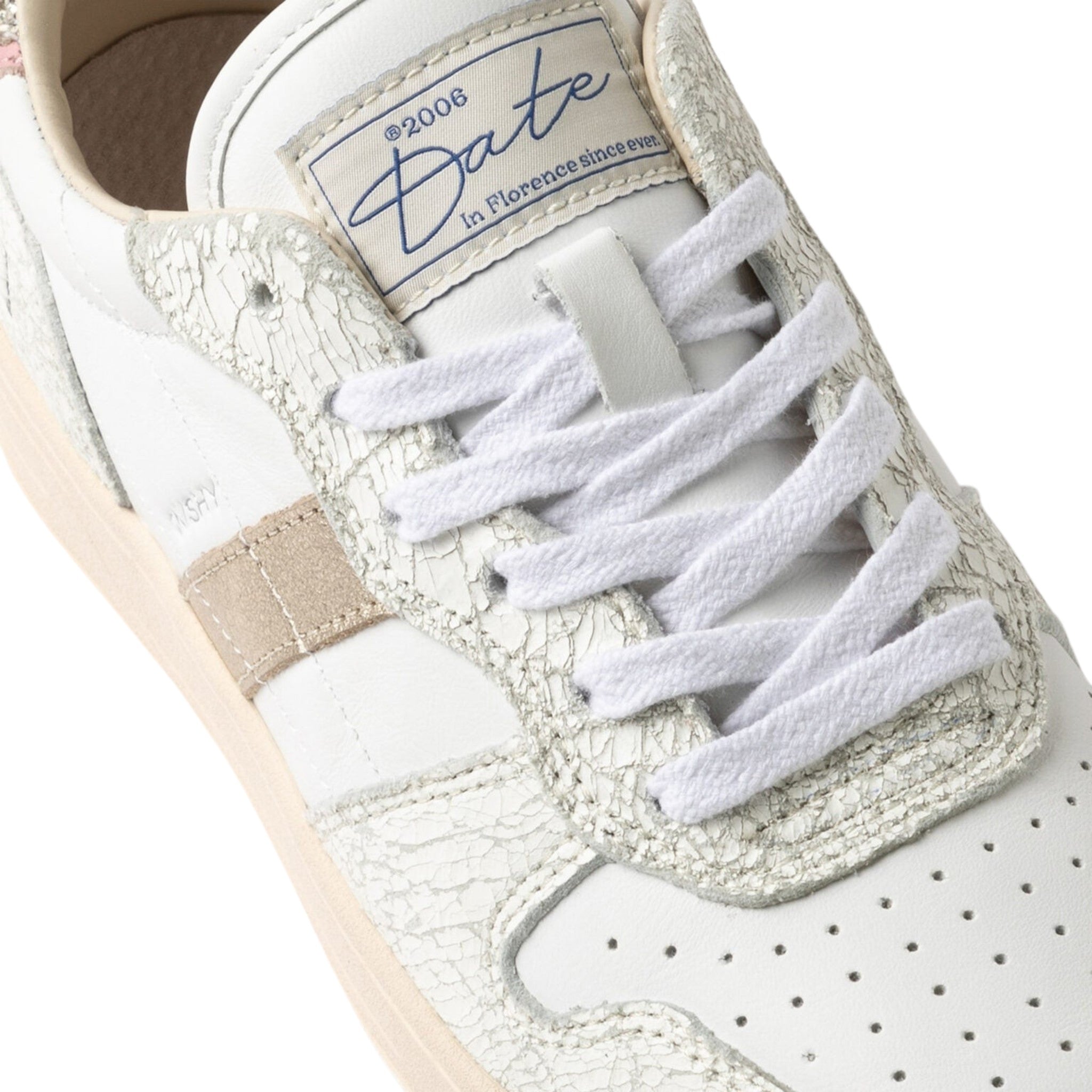 D.A.T.E. Court | Sneaker in Pelle e Glitter