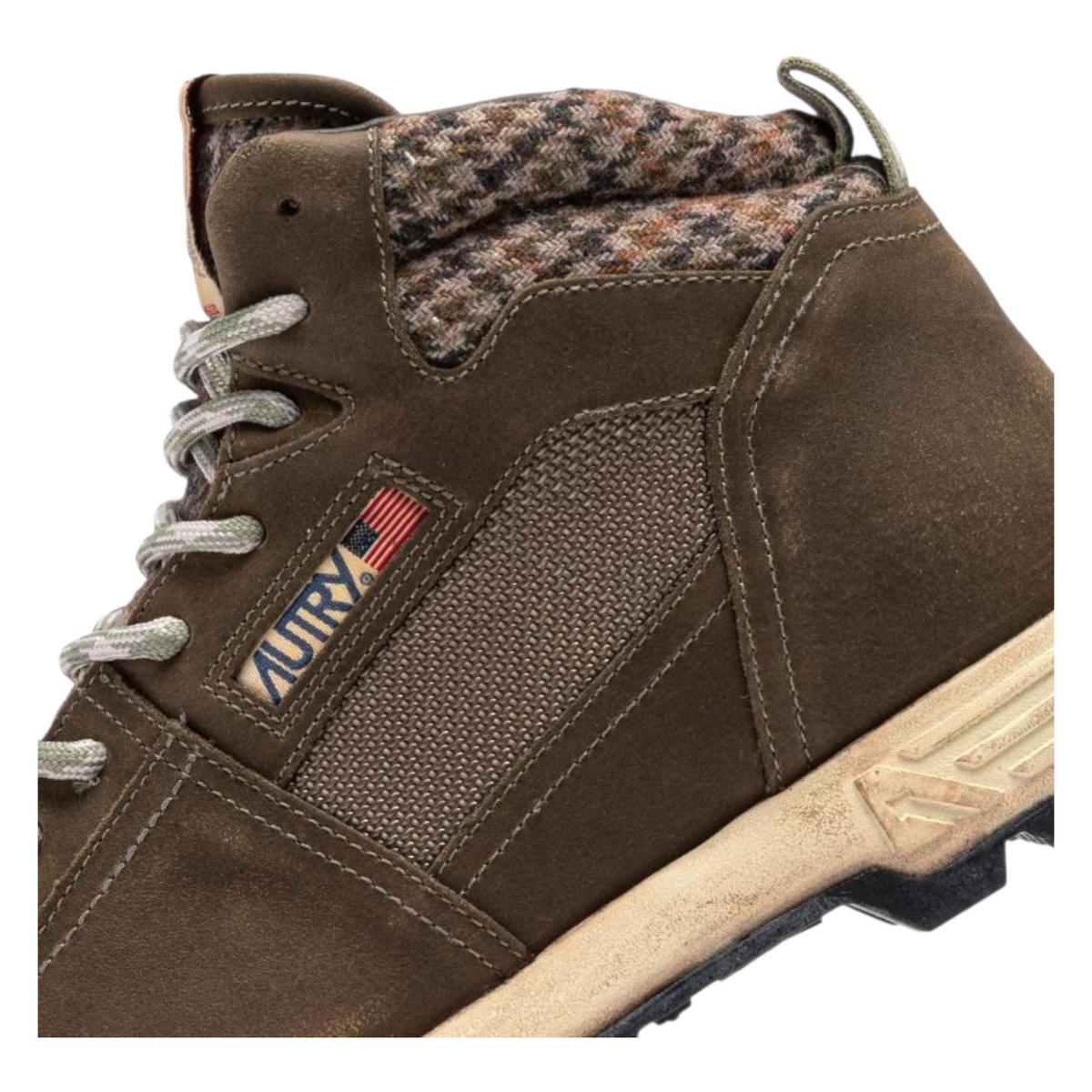 Autry | Malga In Nabuk e Mesh in Suede
