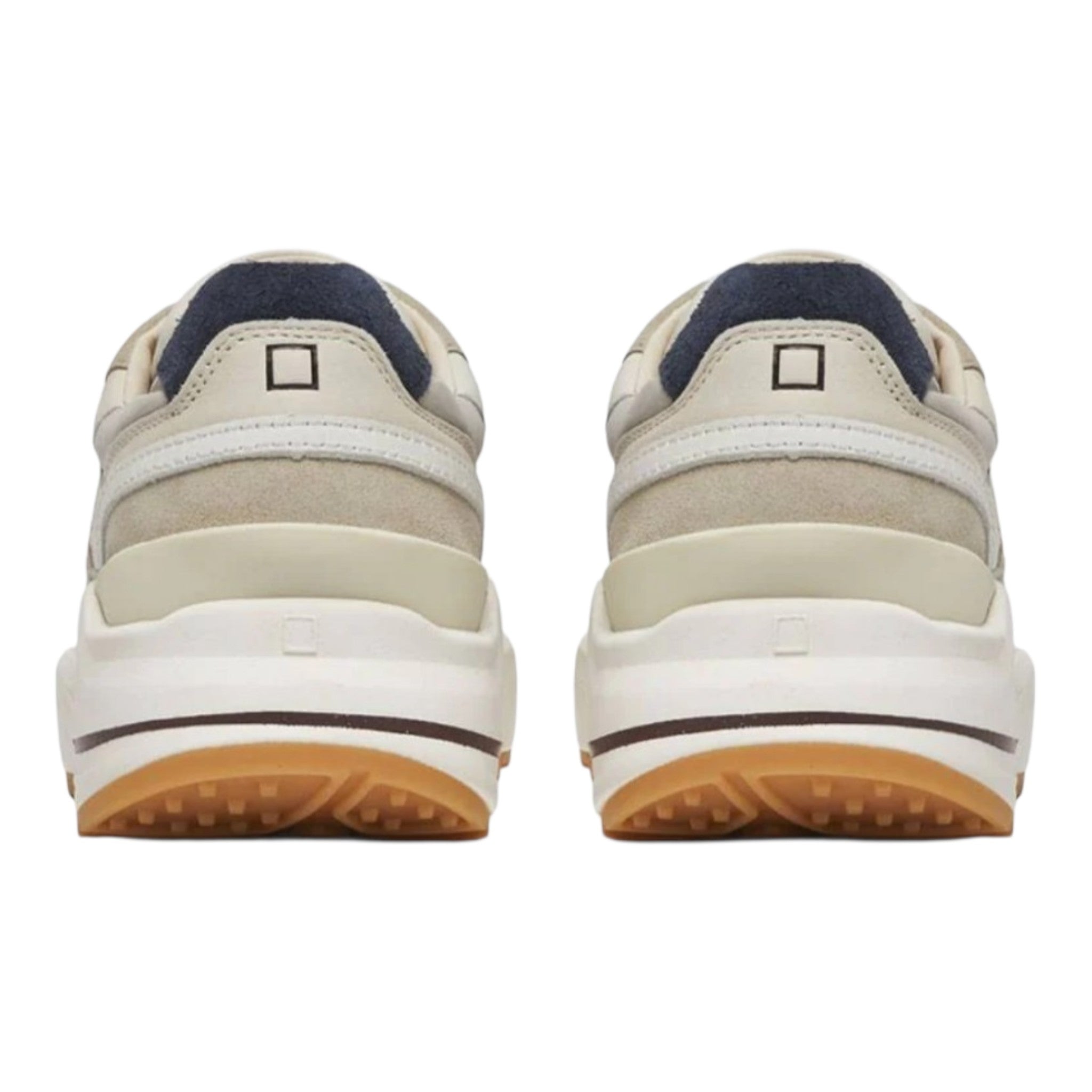 D.A.T.E. Fuga Wax  | Sneaker in Suede e Pelle