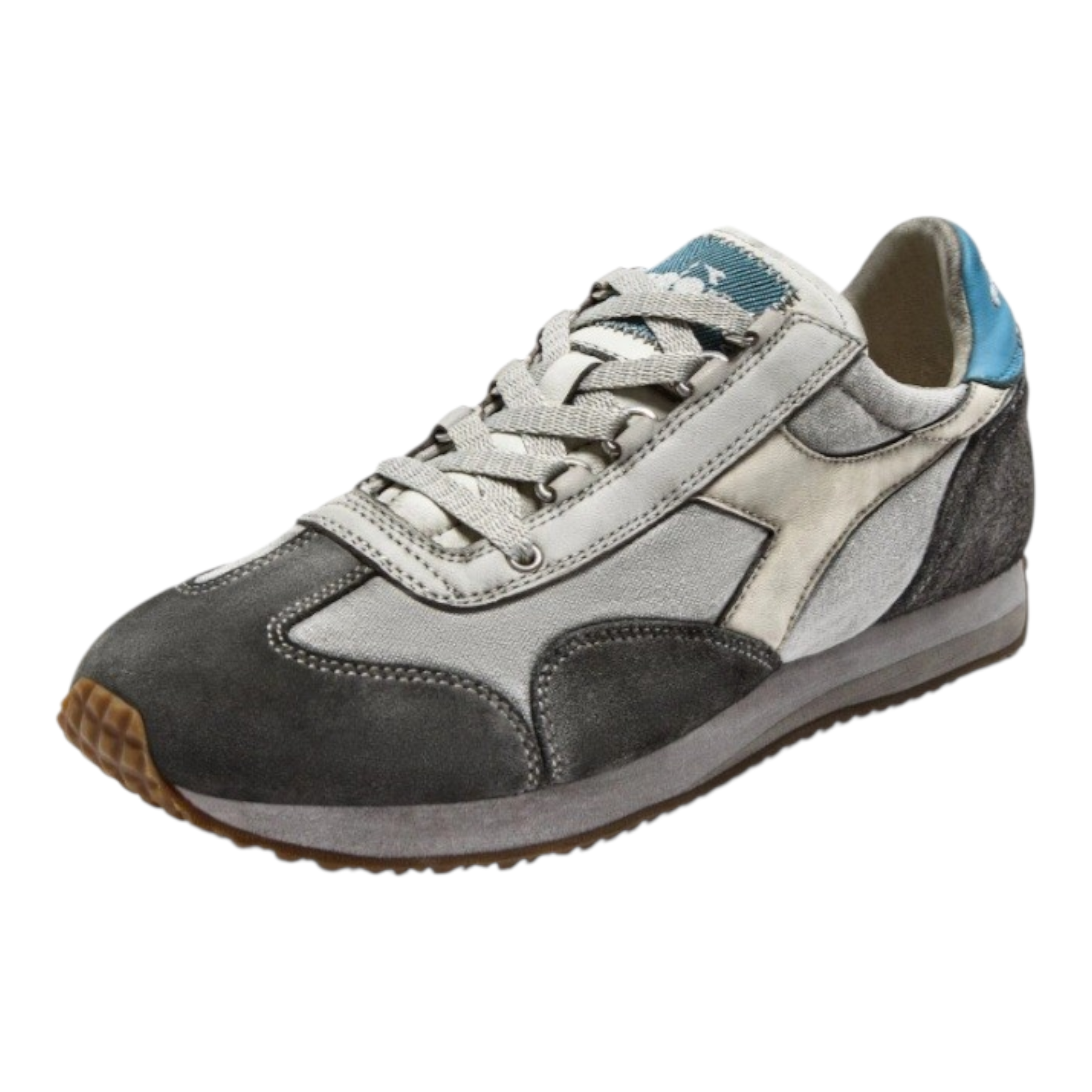 Diadora Equipe H dirty Stone Wash | Sneaker in Pelle, Canvas e Suede