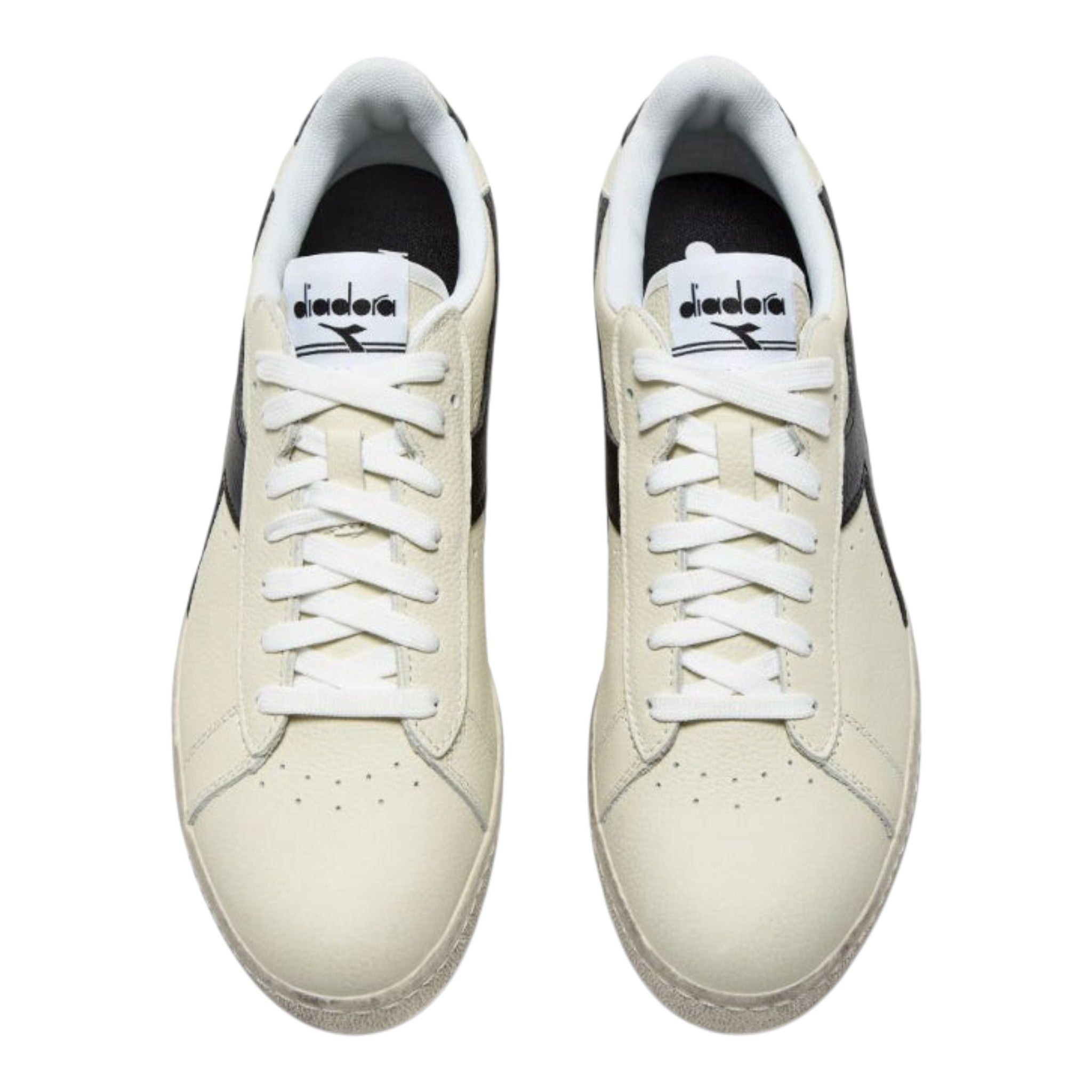 Diadora | Sneaker in Pelle - Banda laterale Nera