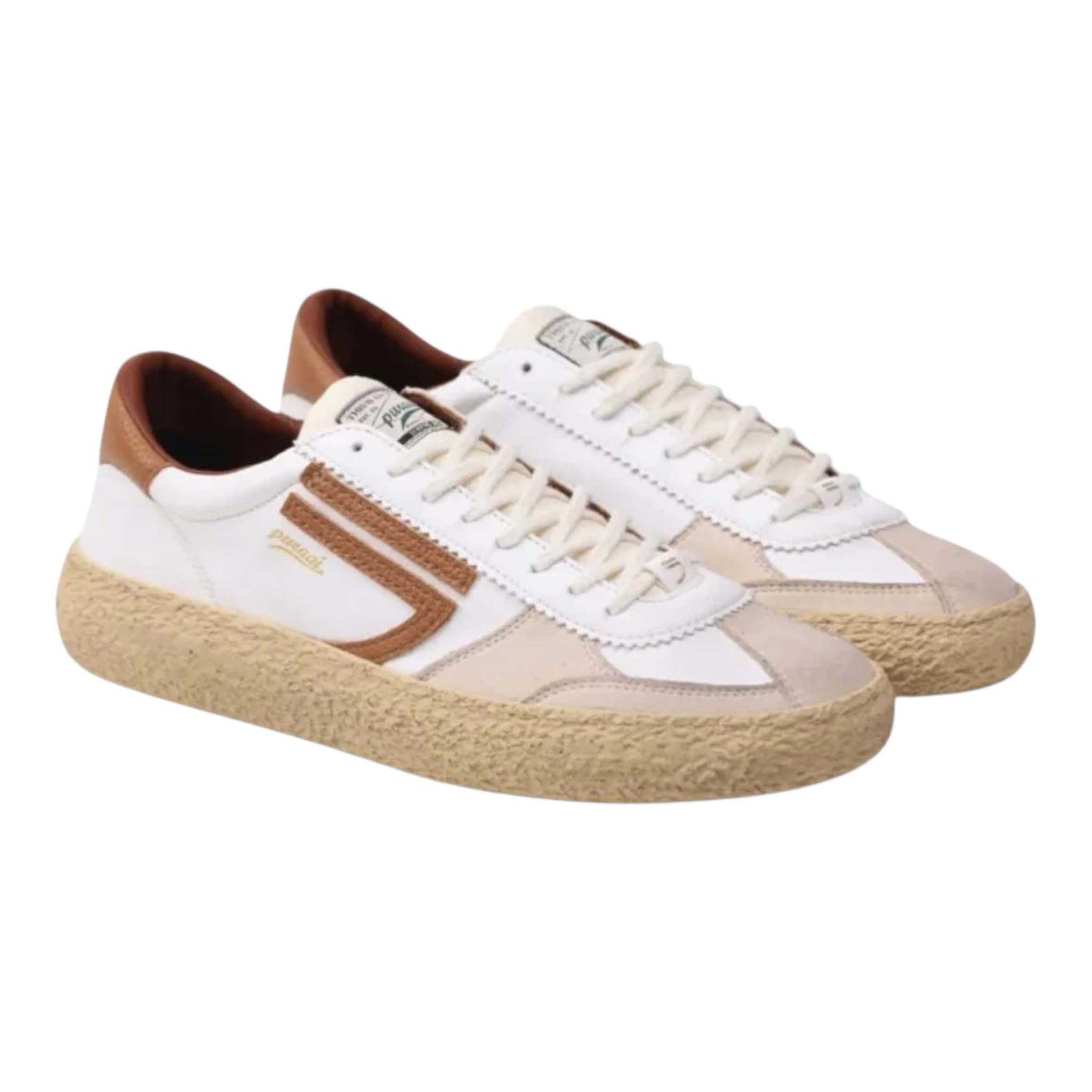 Puraai Vintage Bark  | Pelle liscia e Suede