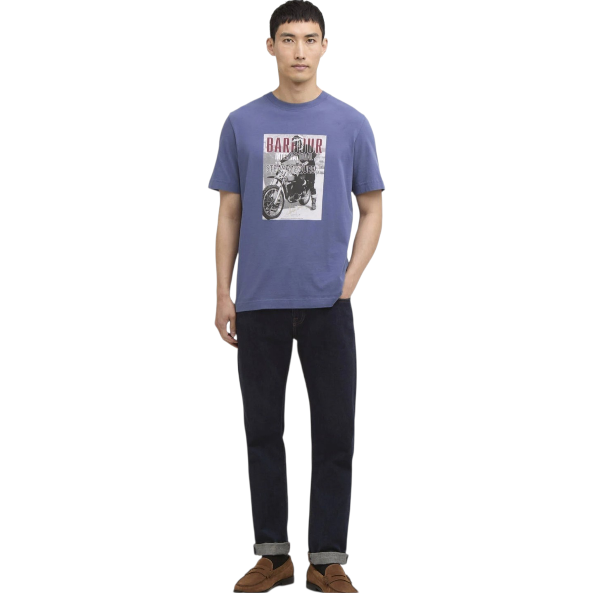 Barbour | T-shirt in Cotone Arnes