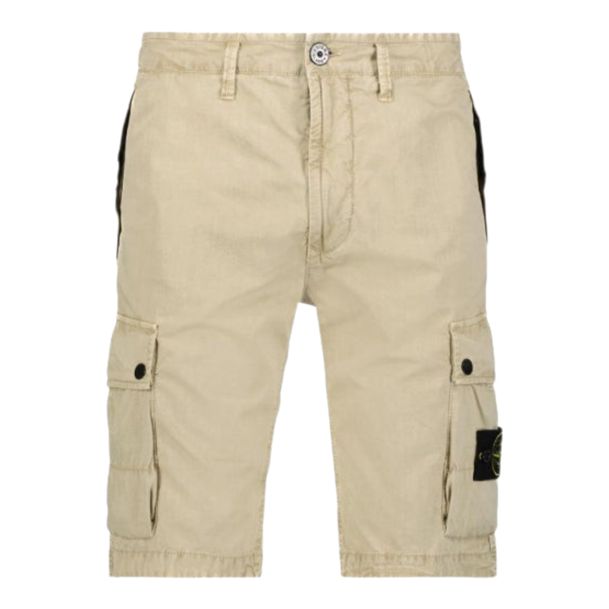 Stone Island | Bermuda Cargo Organic Canvas 'OLD' Effect