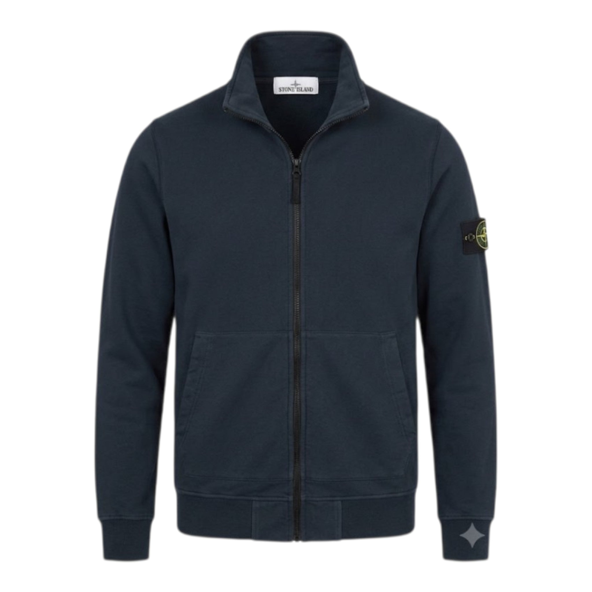 Stone Island | Felpa full Zip Garzata