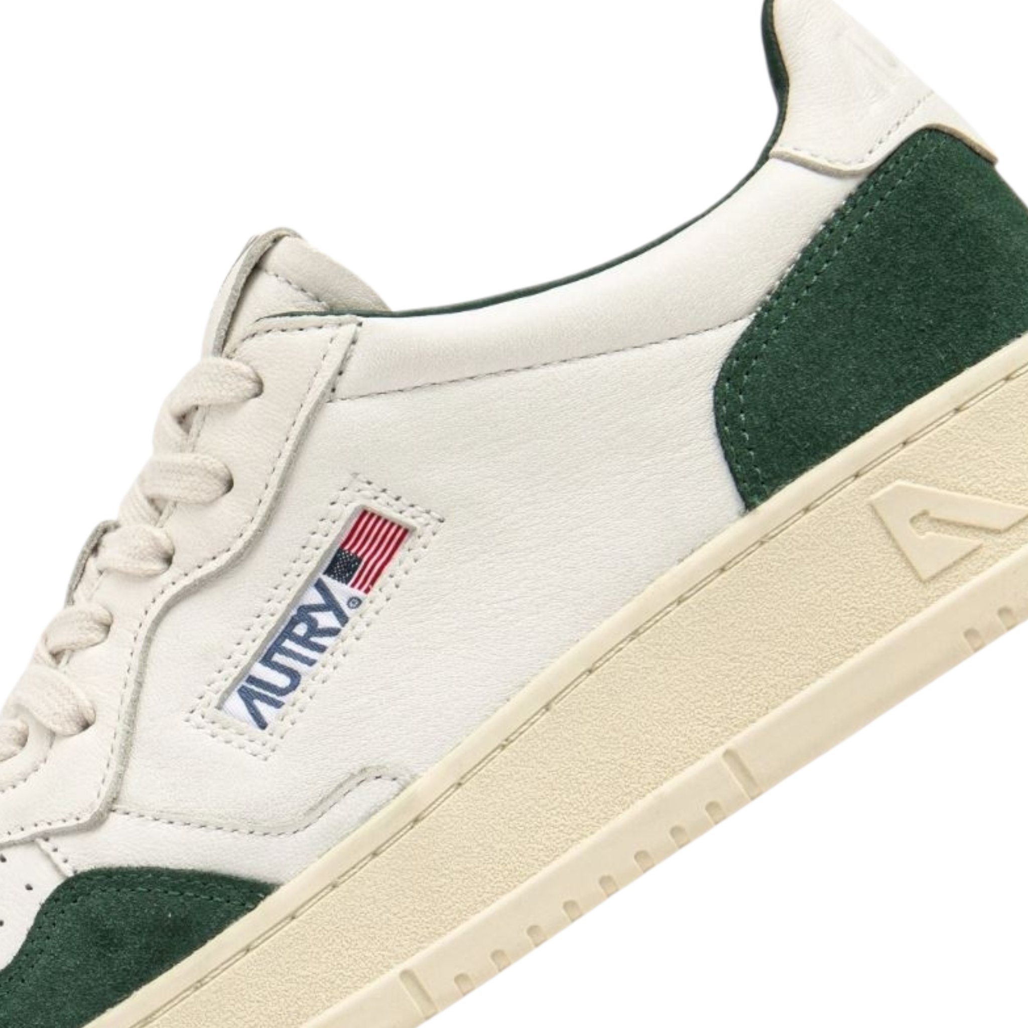 Autry Medalist | Sneaker in Pelle di Capra e Suede in Contrasto