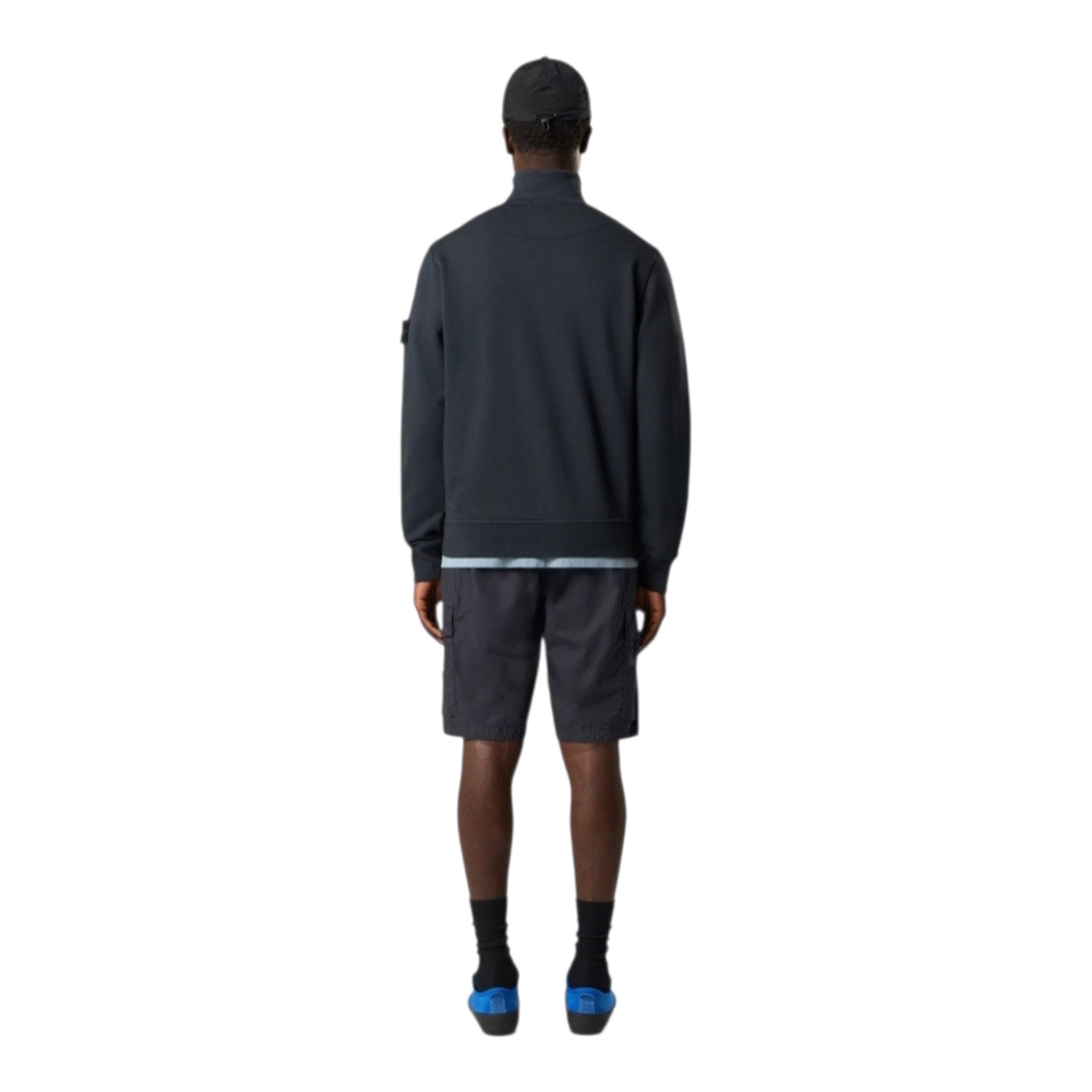 Stone Island | Felpa full Zip Garzata