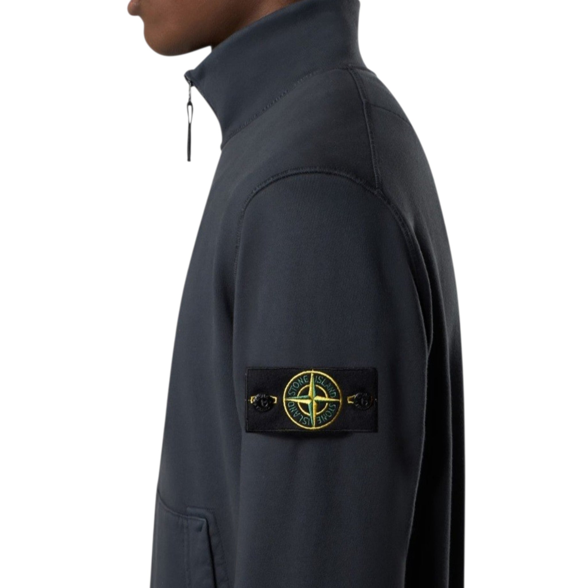 Stone Island | Felpa full Zip Garzata