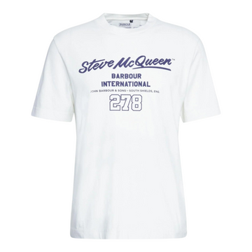 Barbour | T-shirt con Stampa di Steve McQueen