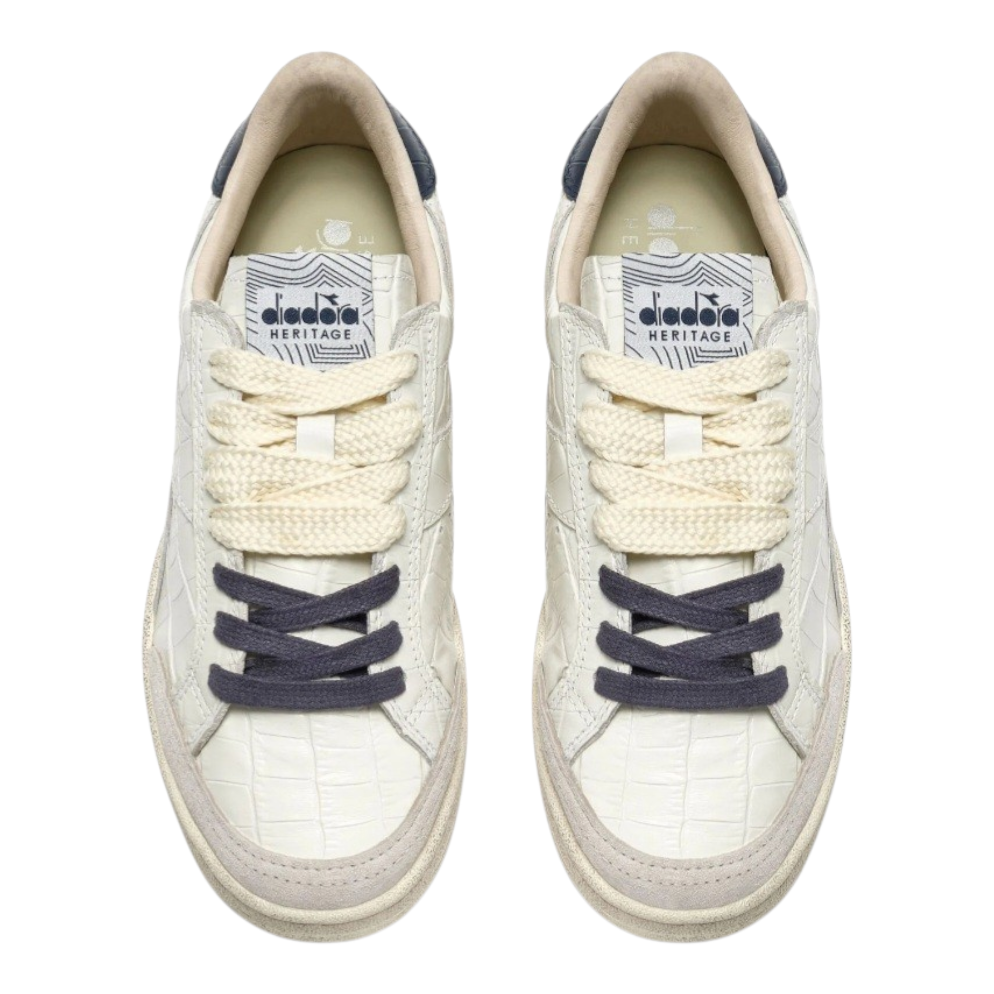 Diadora Prestige Plain Used | Sneaker in Pelle e Suede