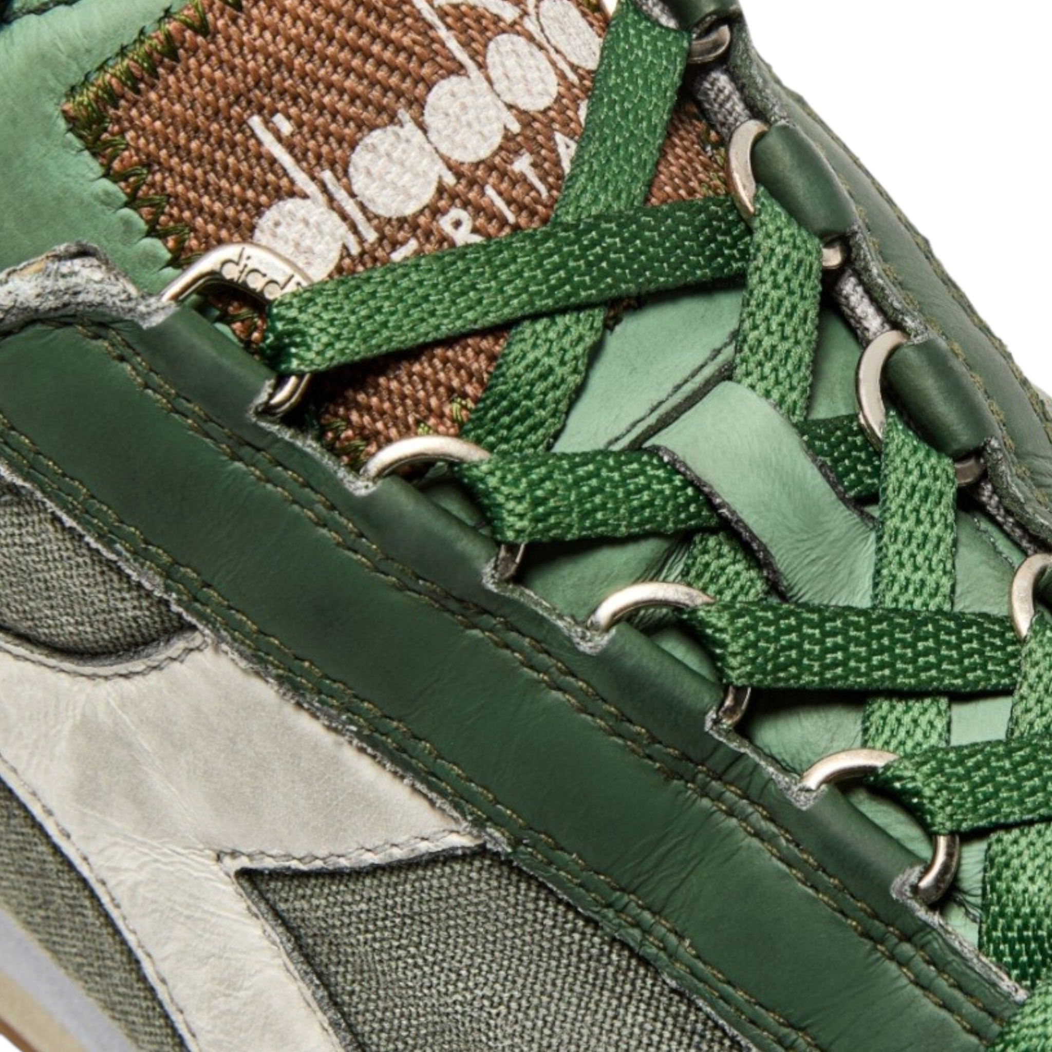 Diadora Equipe H dirty Stone Wash |  Sneaker in Pelle, Canvas e Suede