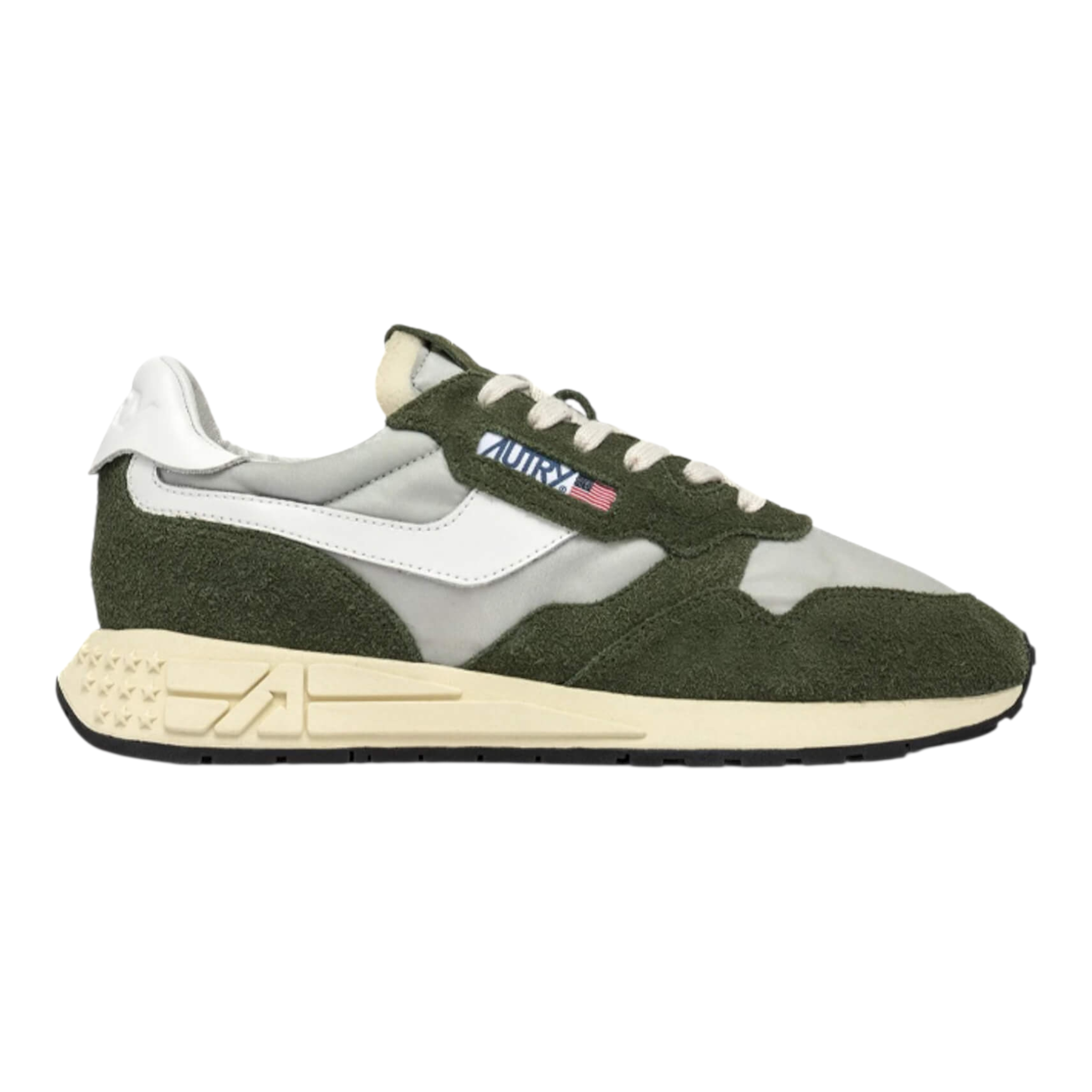 Autry Reelwind | Sneakers con Inserti in Pelle con Nylon