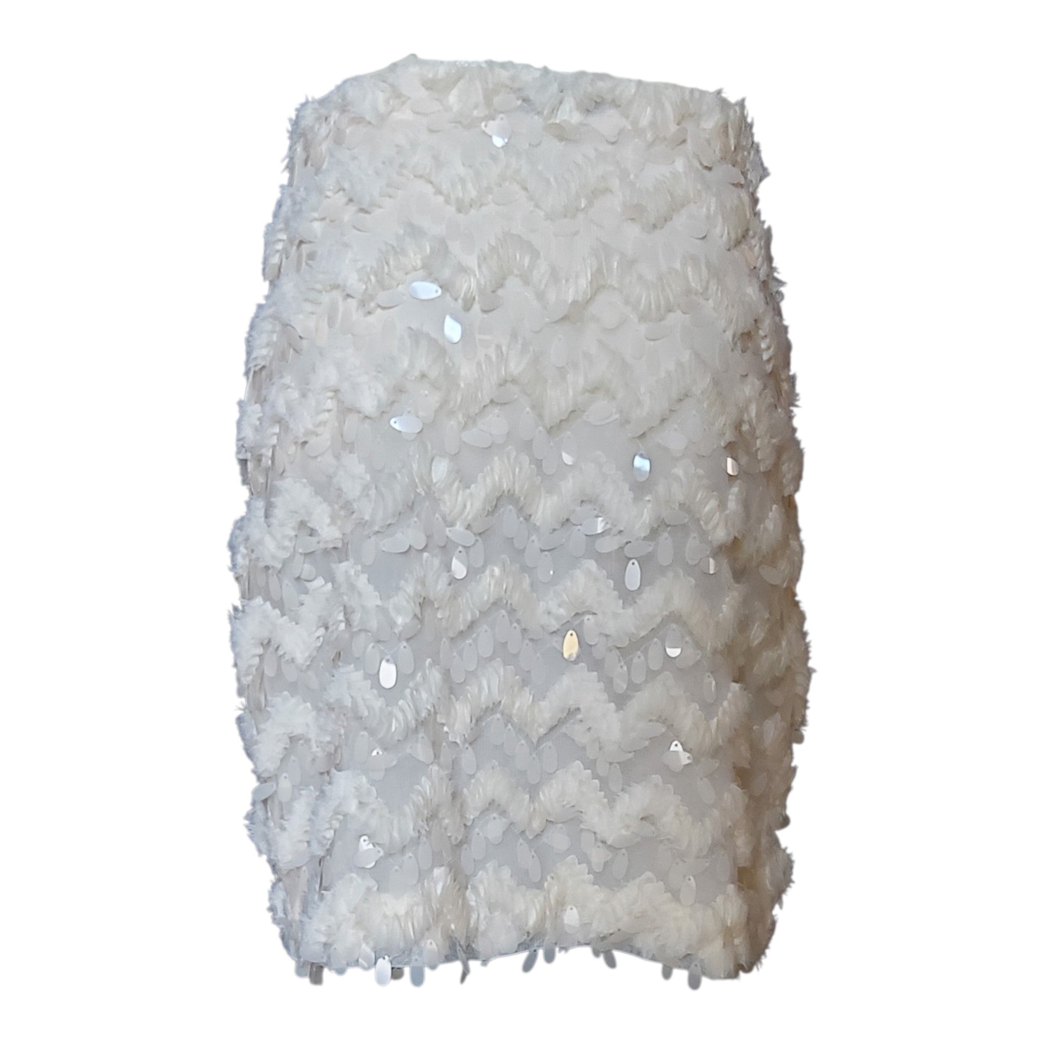 Weili Zheng | Gonna Ricamata con Paillettes a Mandorla