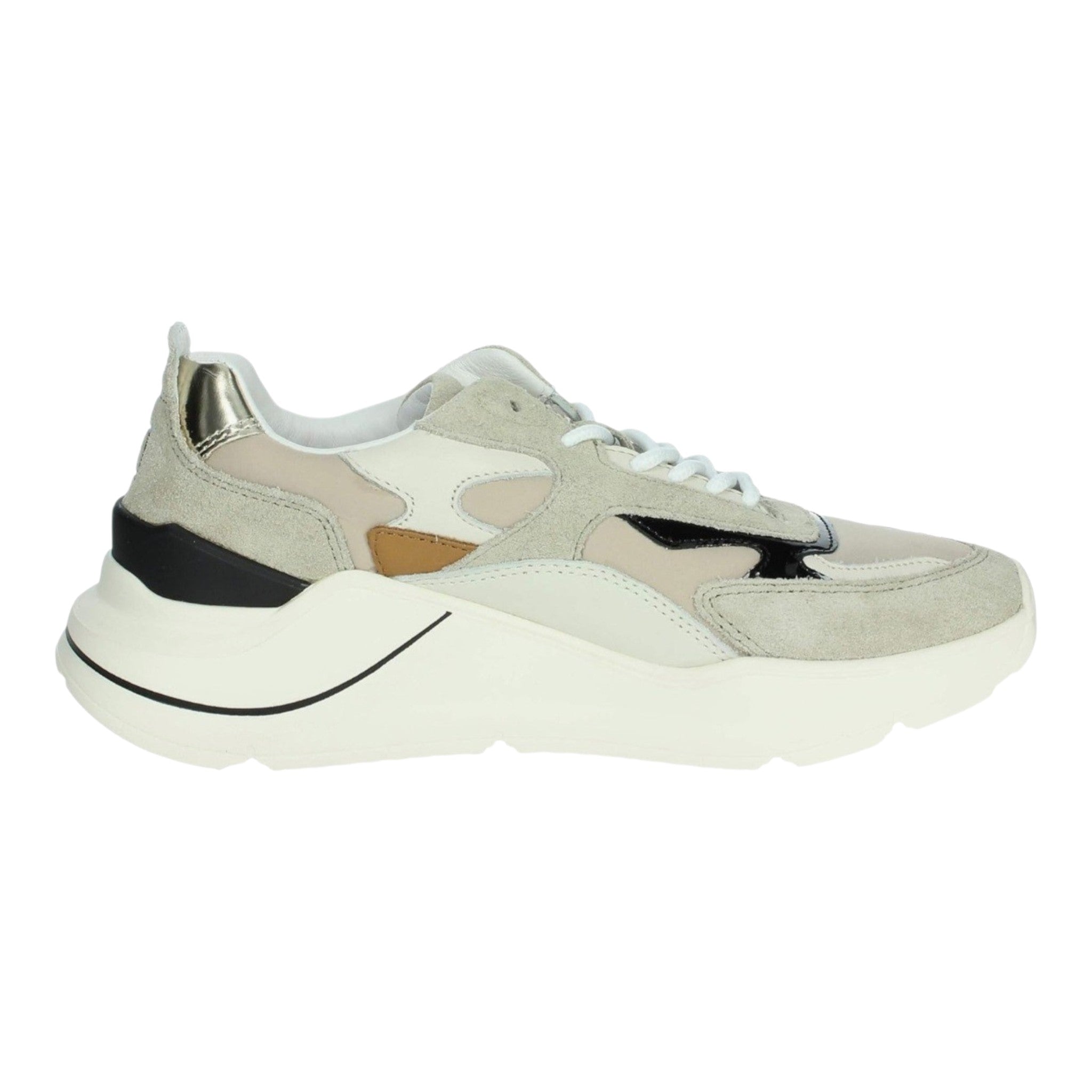 D.A.T.E. Fuga | Sneaker in Nylon e Suede