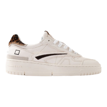 D.A.T.E. Torneo | Sneaker in Pelle e Inserti in Suede e Cavallino