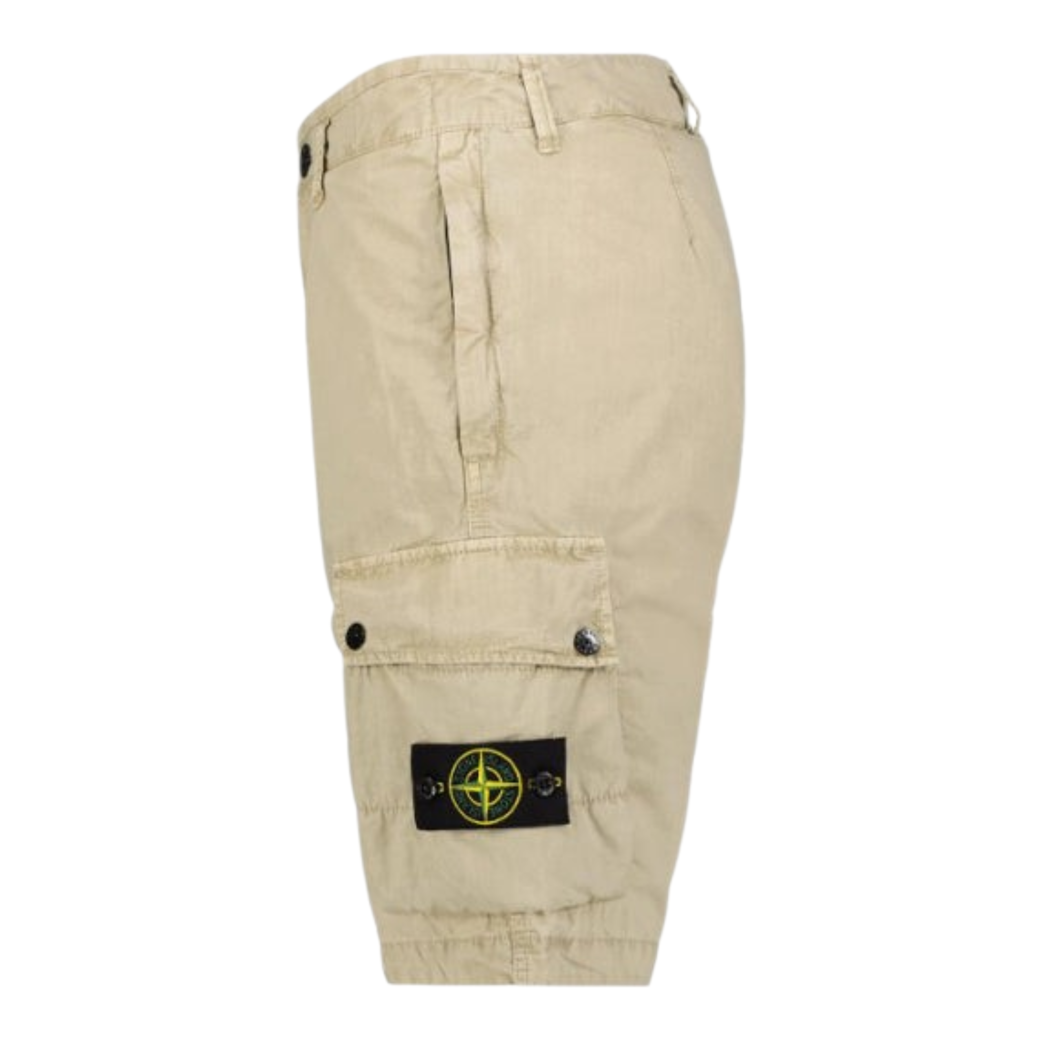 Stone Island | Bermuda Cargo Organic Canvas 'OLD' Effect