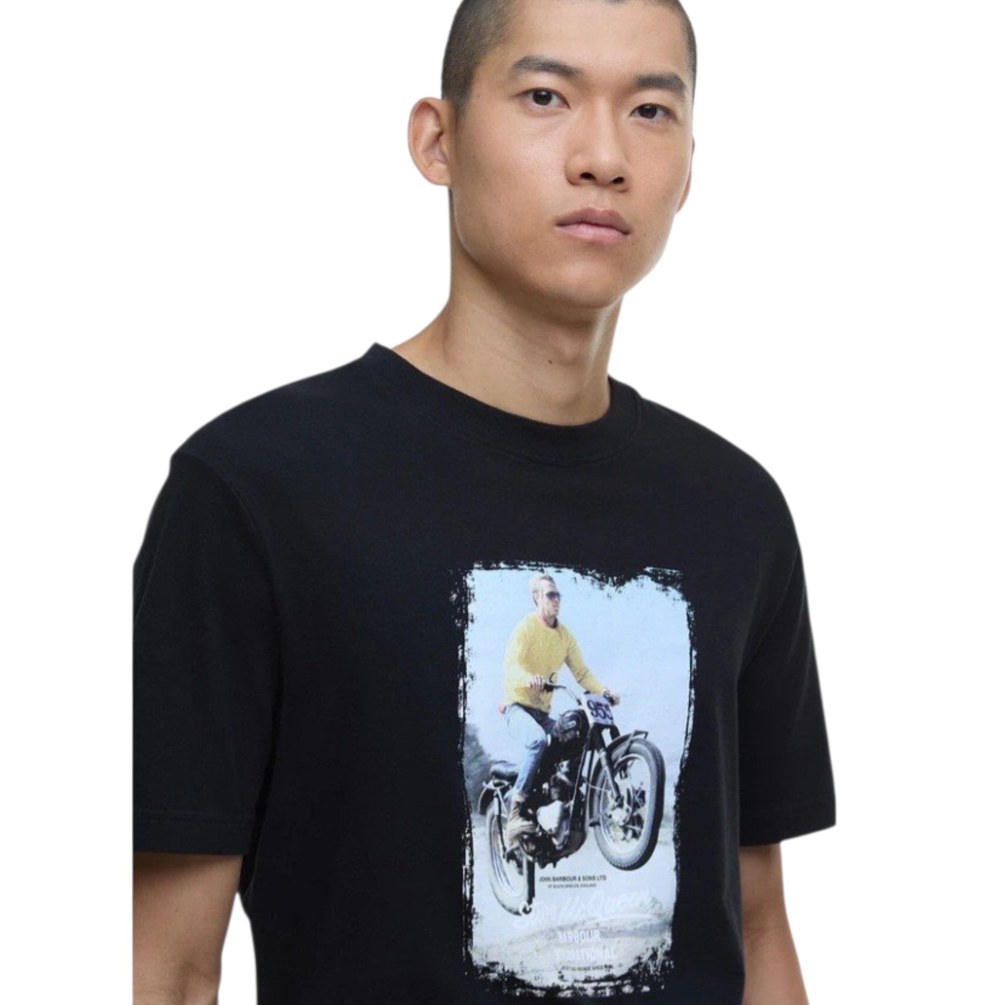 Barbour | T-shirt con Stampa Steve McQueen