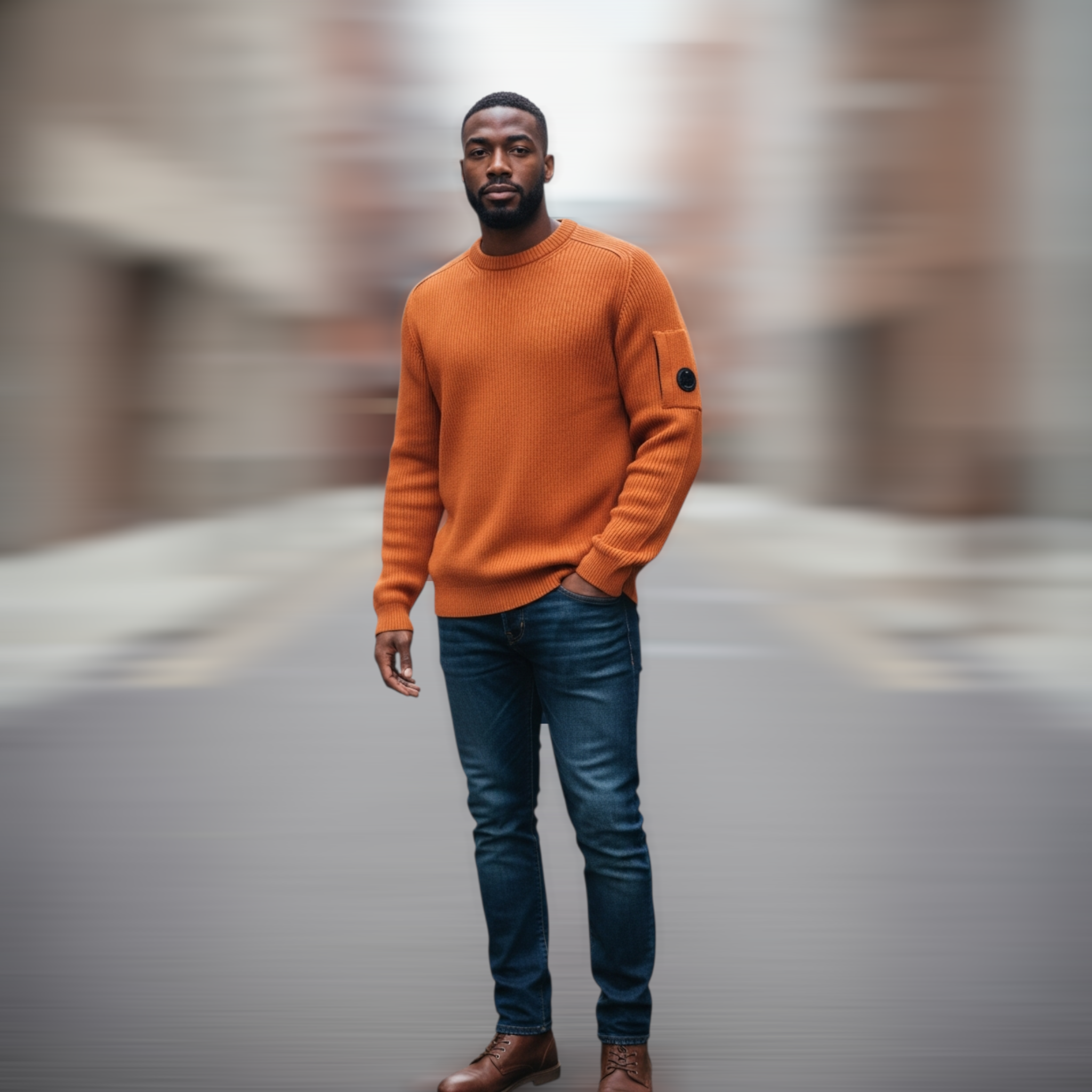 C.P. Company | Maglione Girocollo a Coste