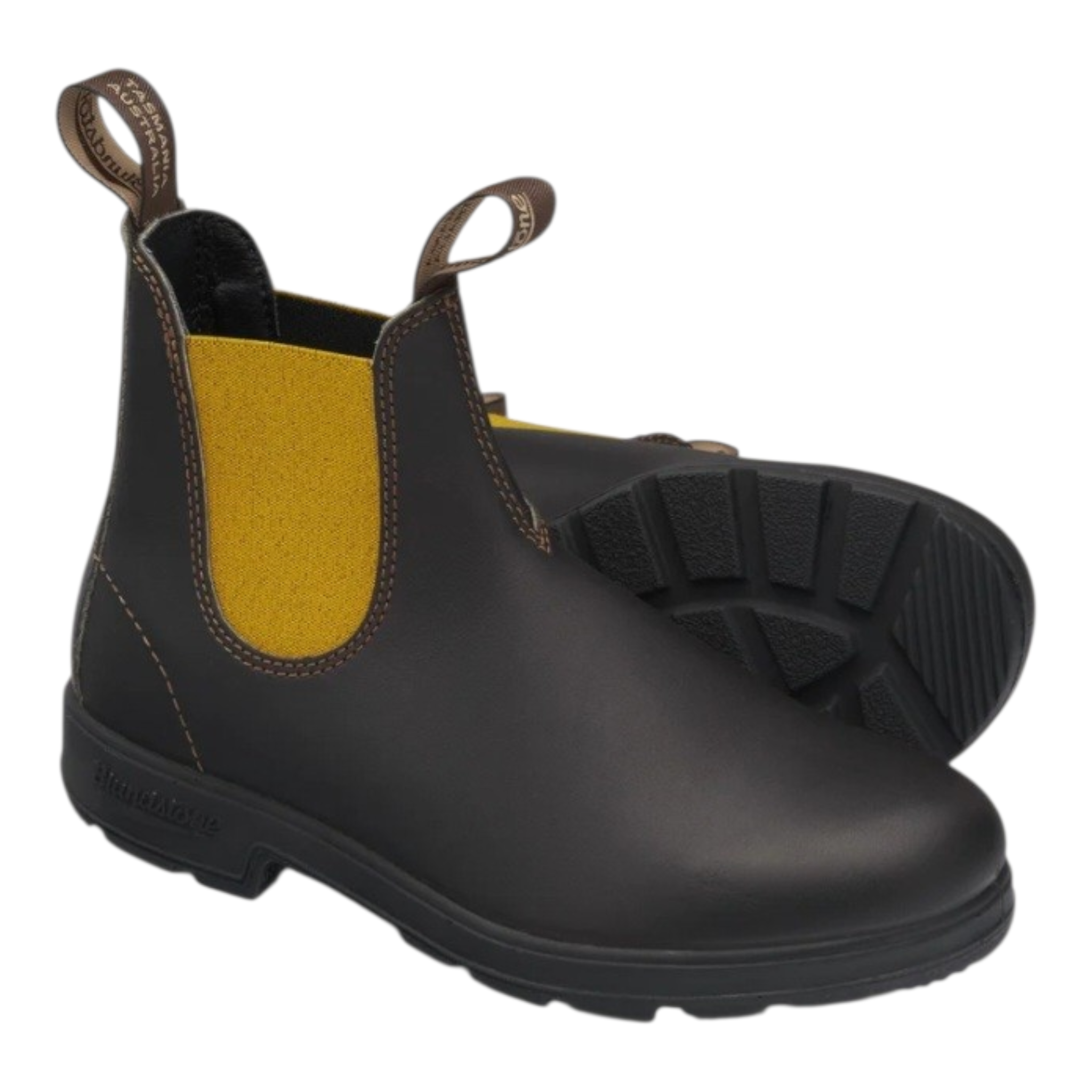 Blundstone B1919 | Stivale in Pelle con Elastico in Contrasto