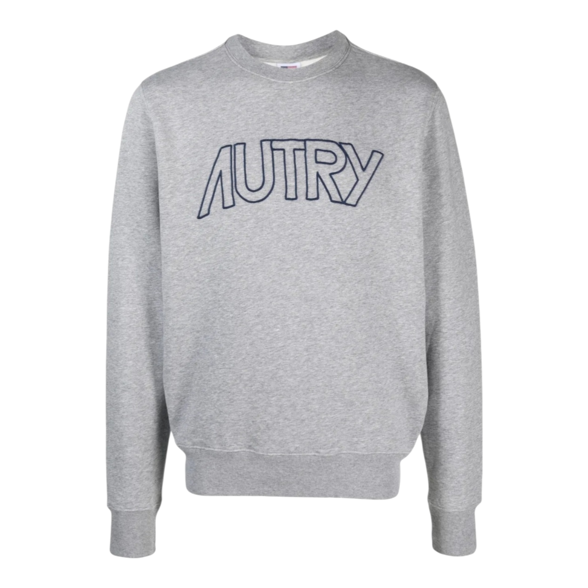 Autry | Felpa Girocollo con Scritta Ricamata