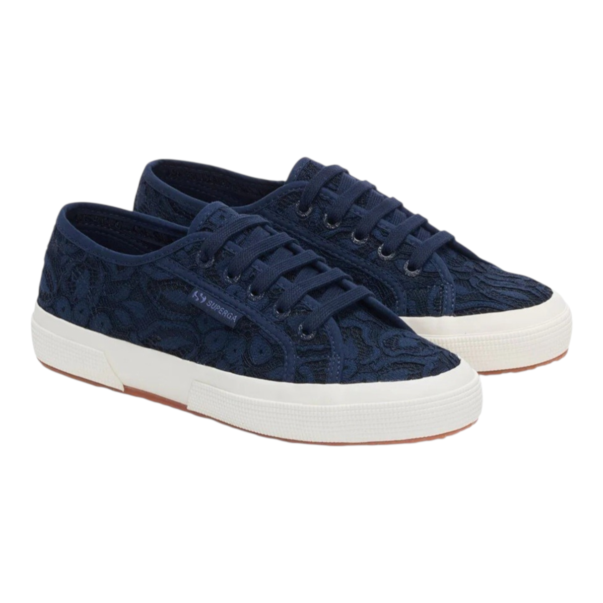 Superga | Sneaker 2750 in Macramè Navy