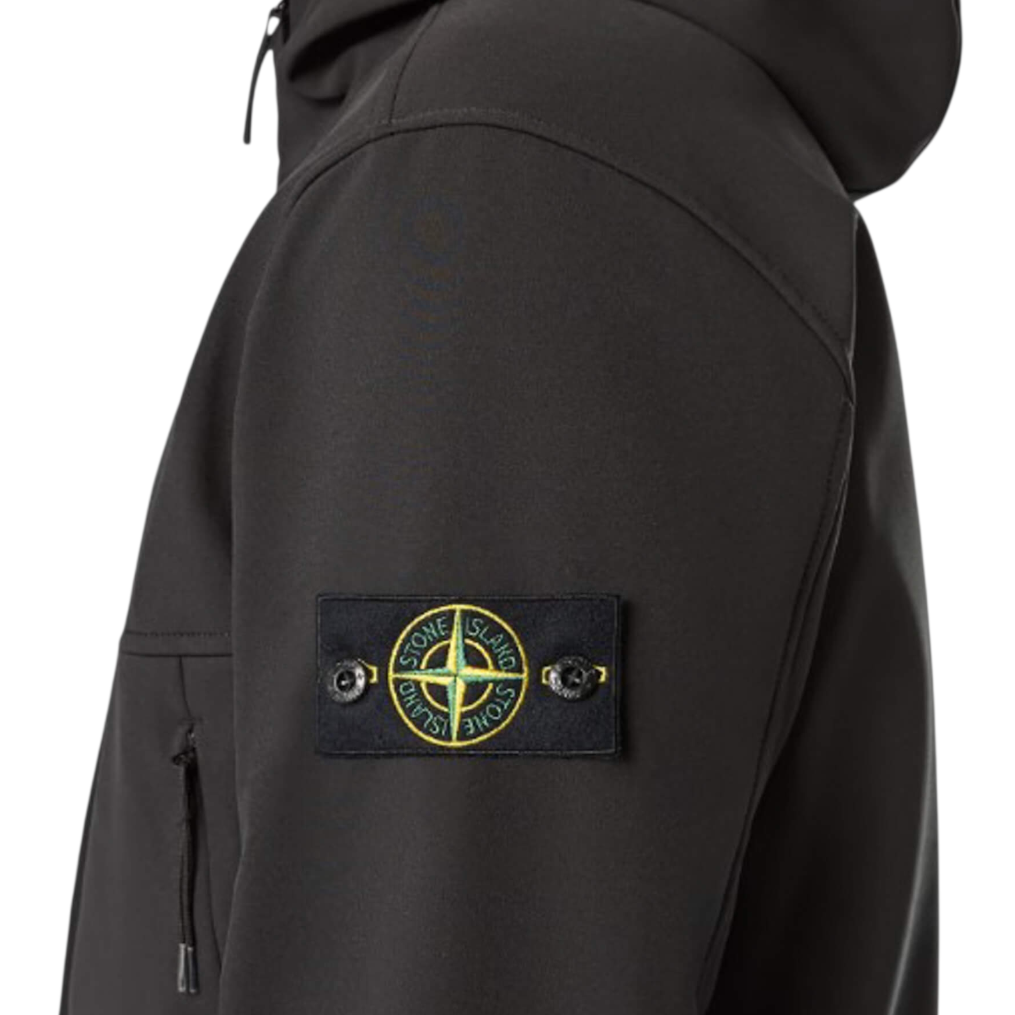 Stone Island | Giacca con Cappuccio Anti Vento Softshell