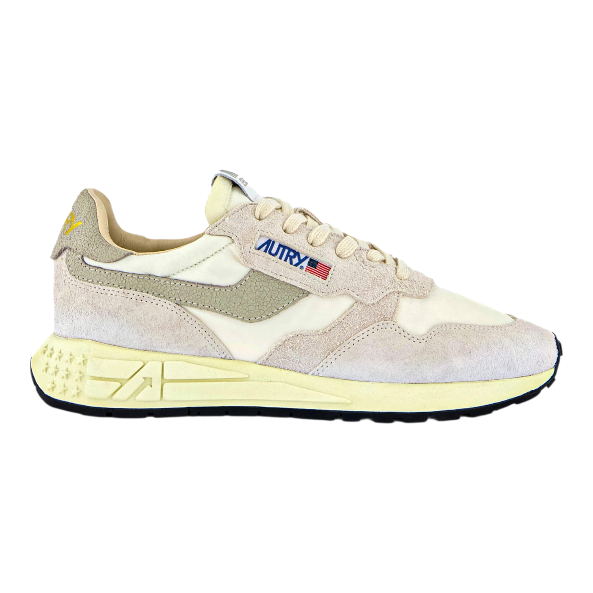 Autry Reelwind | Sneakers con Inserti in Pelle con Nylon