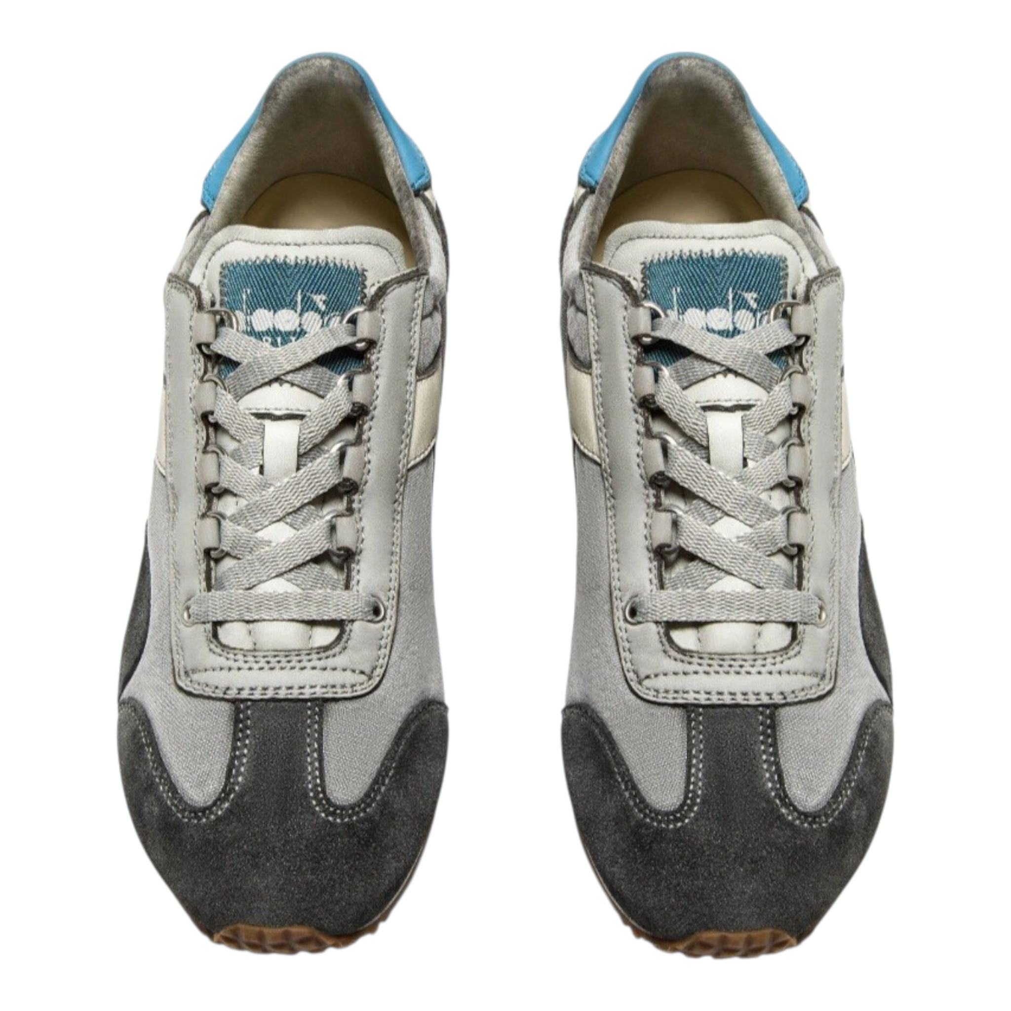 Diadora Equipe H dirty Stone Wash | Sneaker in Pelle, Canvas e Suede