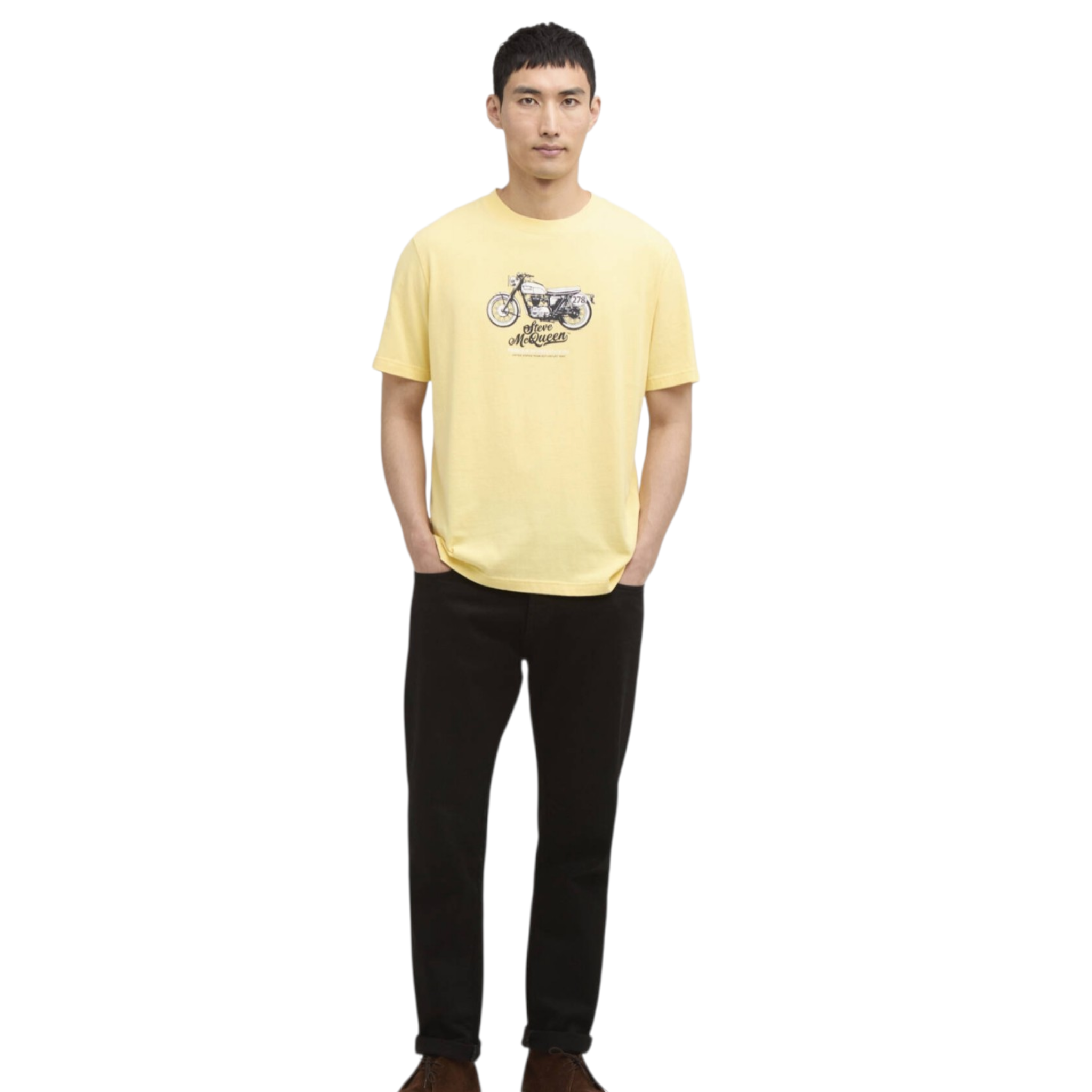 Barbour | T-shirt in Cotone con Grafica Bikers