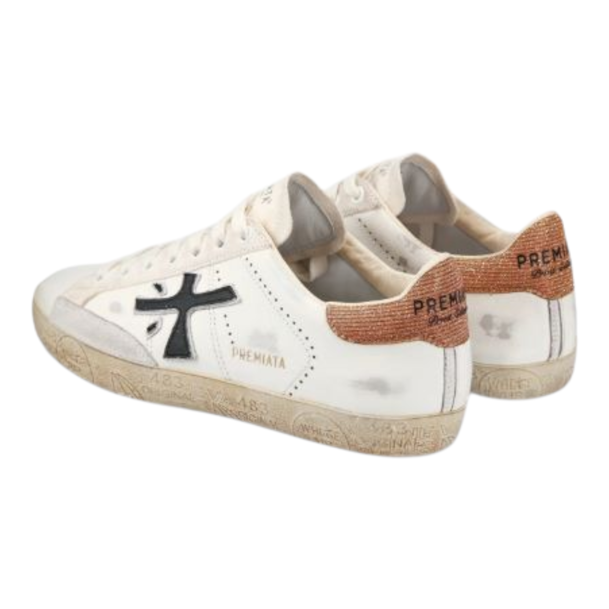 Premiata Stevend 6664 | Sneaker in Pelle Effetto Vintage