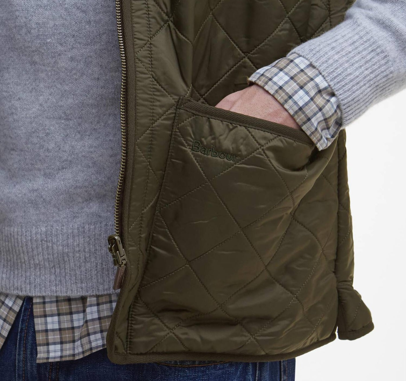 Barbour Interno | Gilet in Pile con Zip