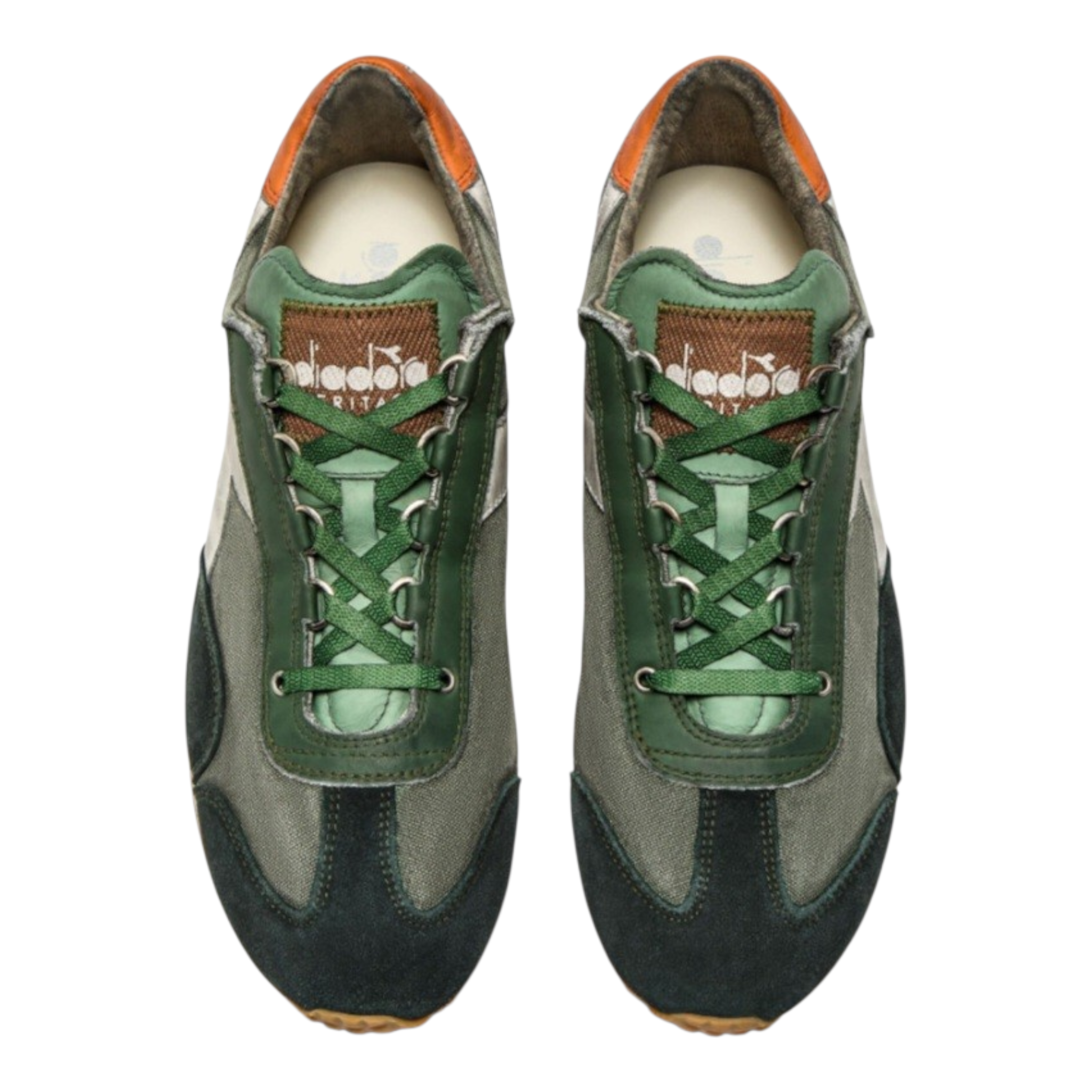 Diadora Equipe H dirty Stone Wash |  Sneaker in Pelle, Canvas e Suede