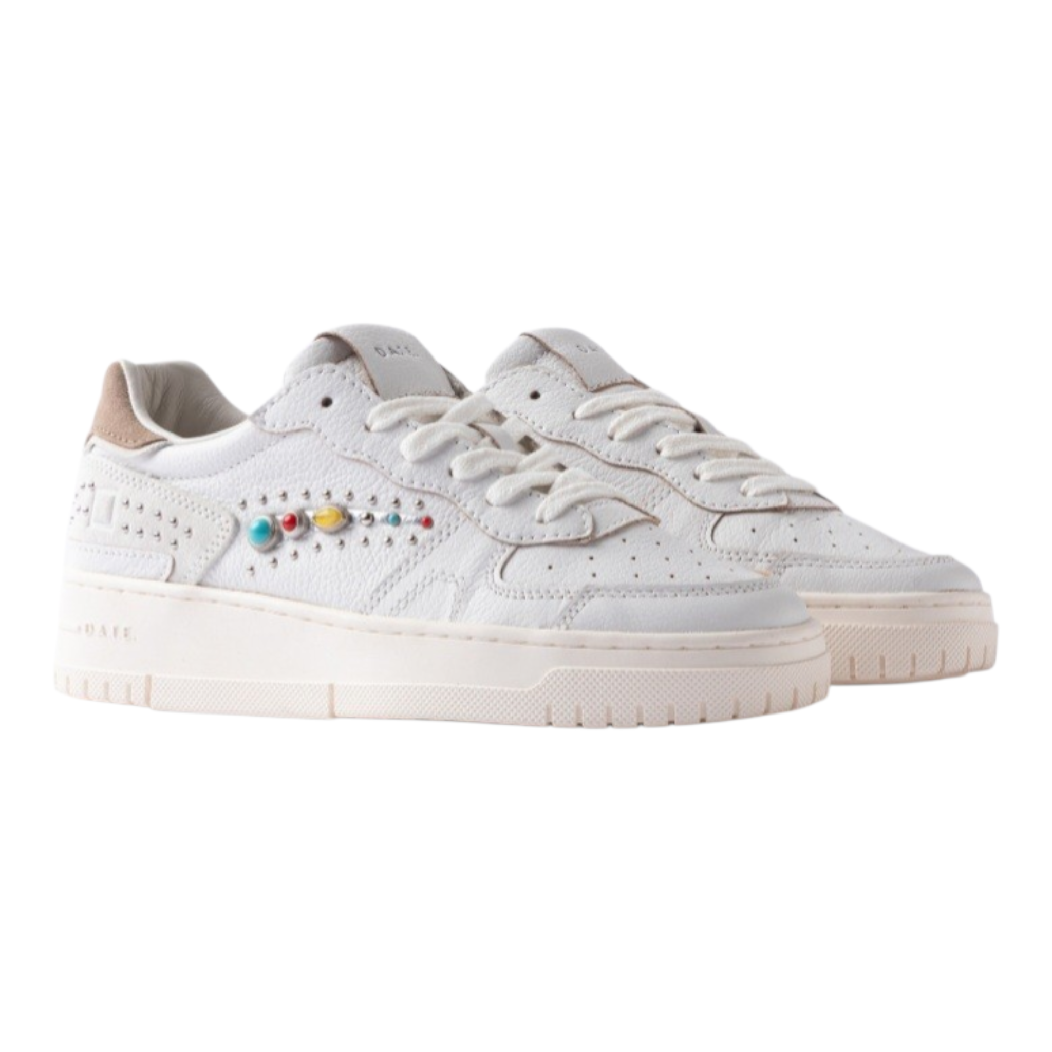 D.A.T.E. Torneo | Sneaker Pelle Con Gemme