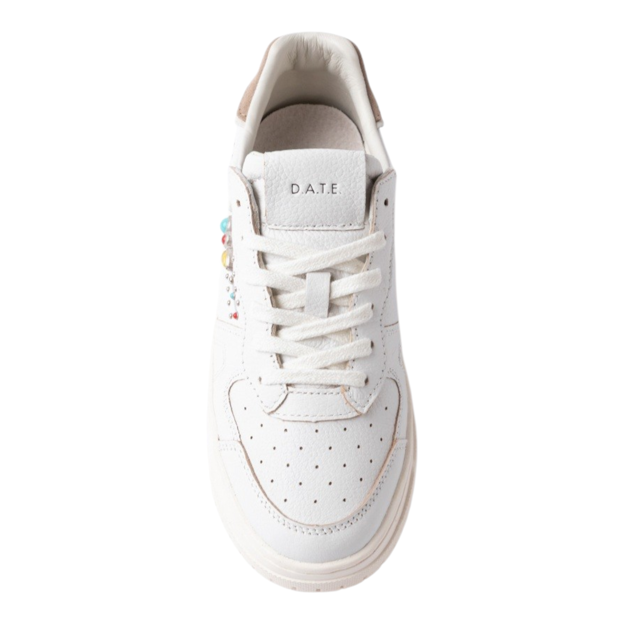 D.A.T.E. Torneo | Sneaker Pelle Con Gemme