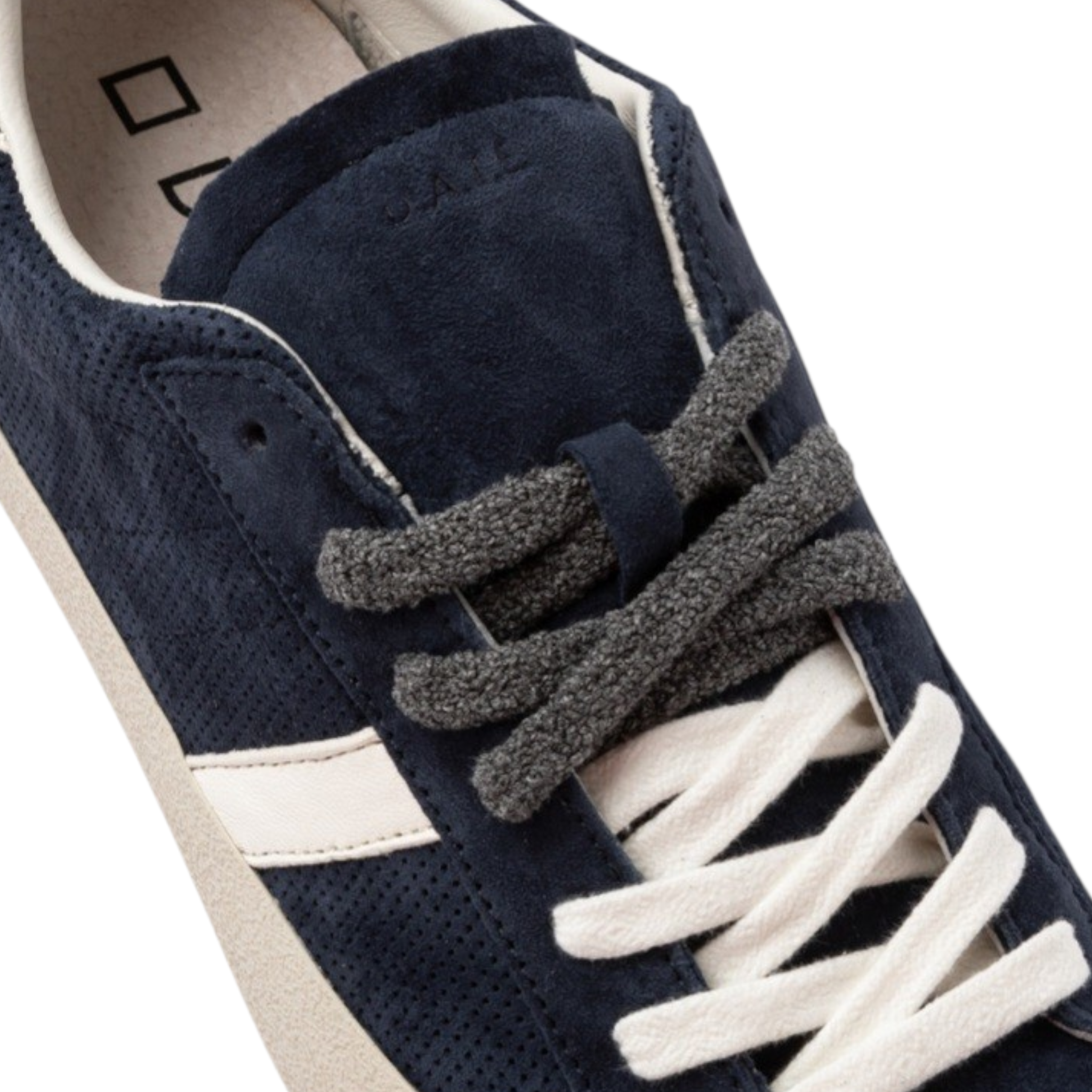 D.A.T.E. Hill Low | Sneaker in Pelle e Chamois