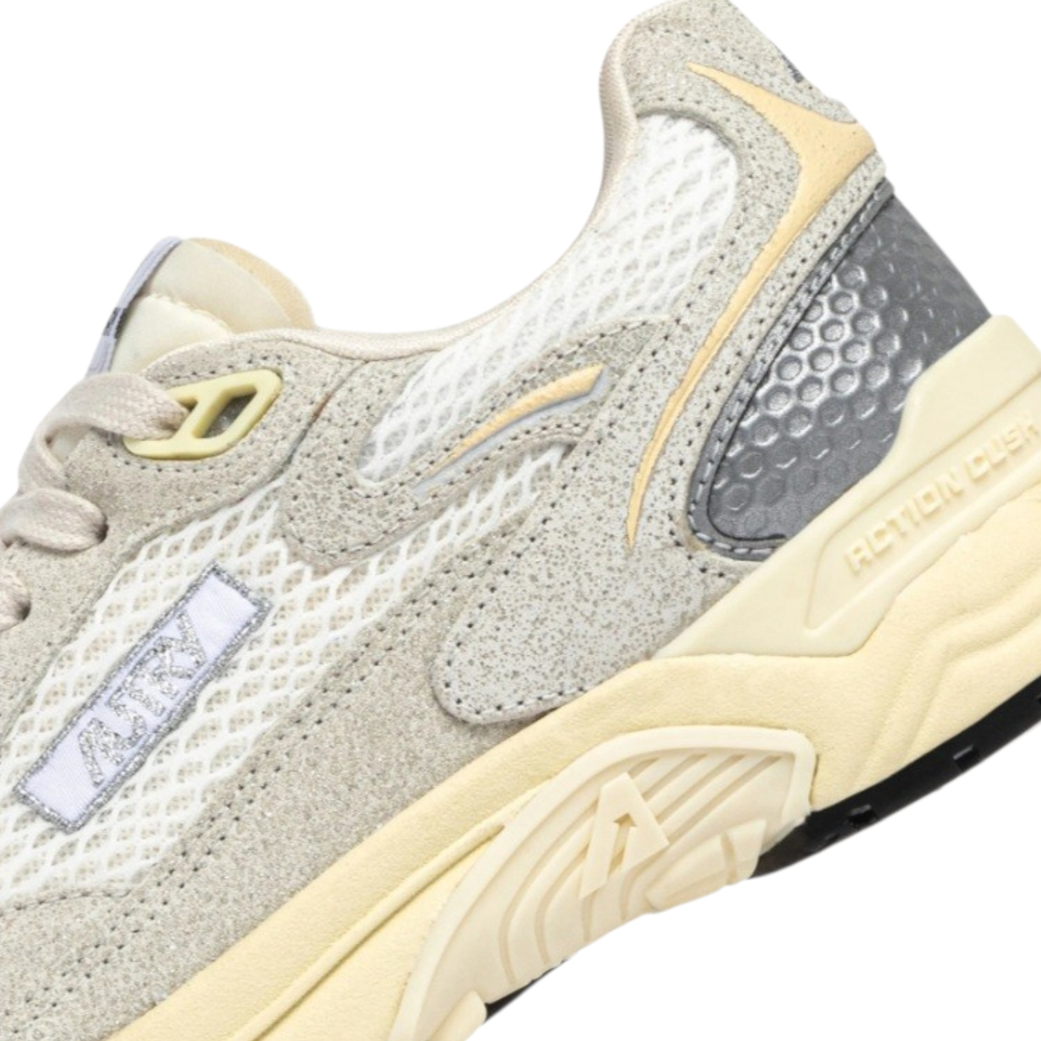 Autry Hyperway | Sneakers in Suede Glitter e Mesh