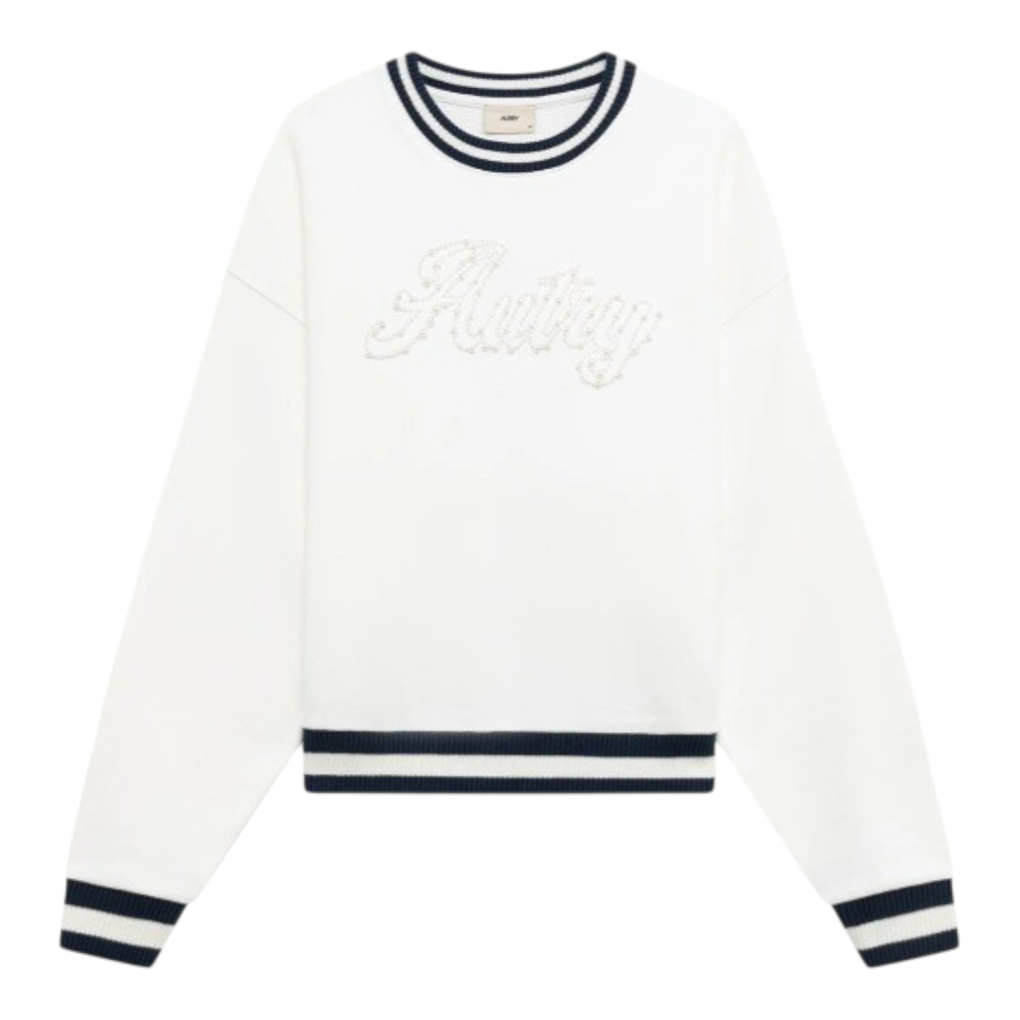 Autry Felpa | Felpa Girocollo con Perle