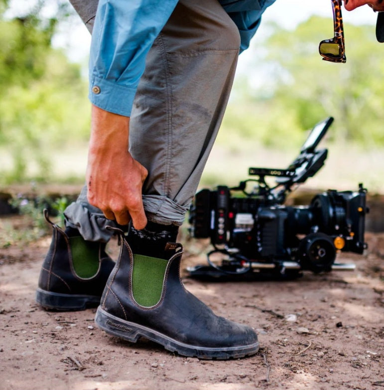 Blundstone B519 | Stivale in Pelle con Elastico in Contrasto