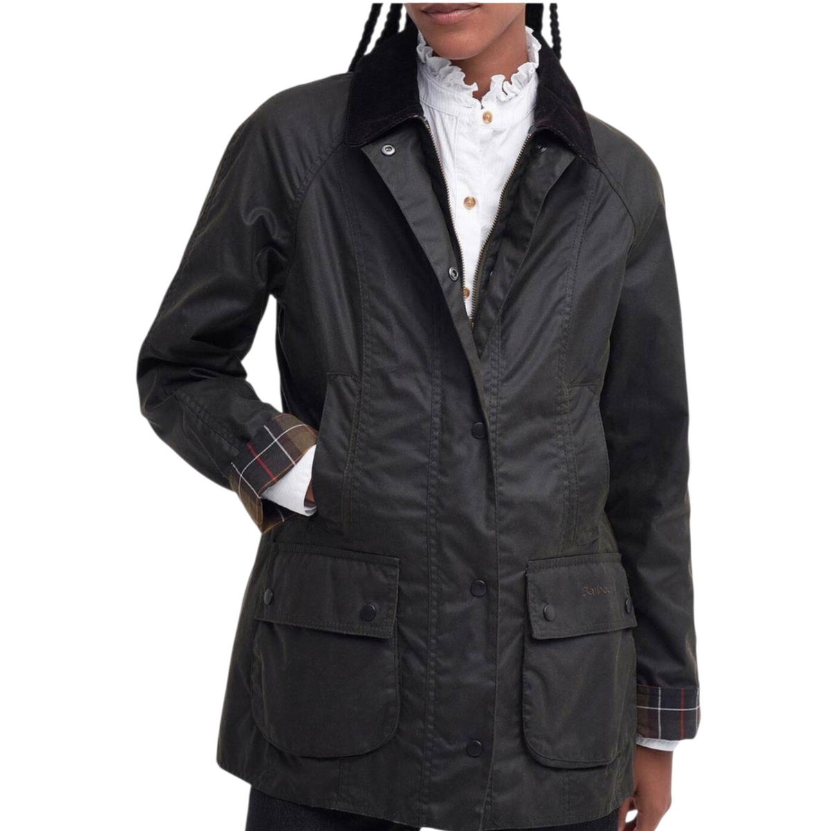 Barbour| Beadnell Giacca Cerata Classic OL71 Oliva