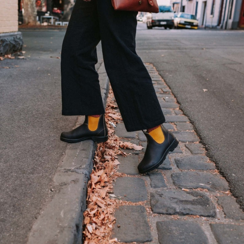 Blundstone B1919 | Stivale in Pelle con Elastico in Contrasto