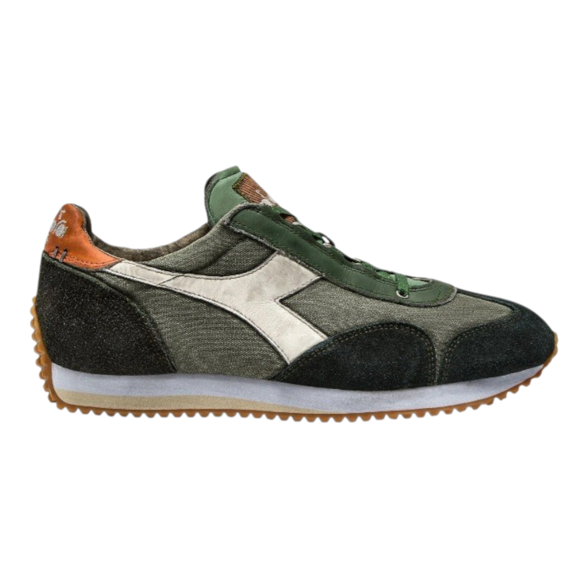 Diadora Equipe H dirty Stone Wash |  Sneaker in Pelle, Canvas e Suede