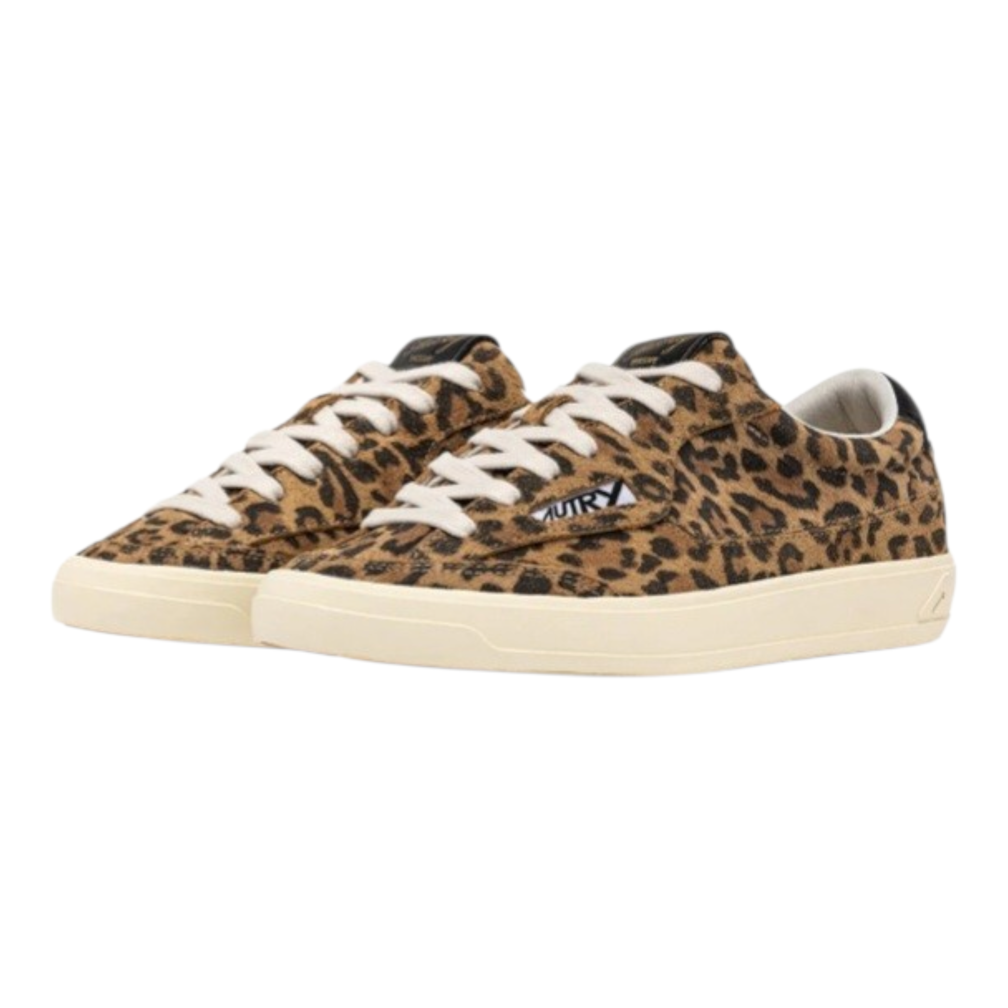 Autry Windscape | Sneakers in Suede Leopardato