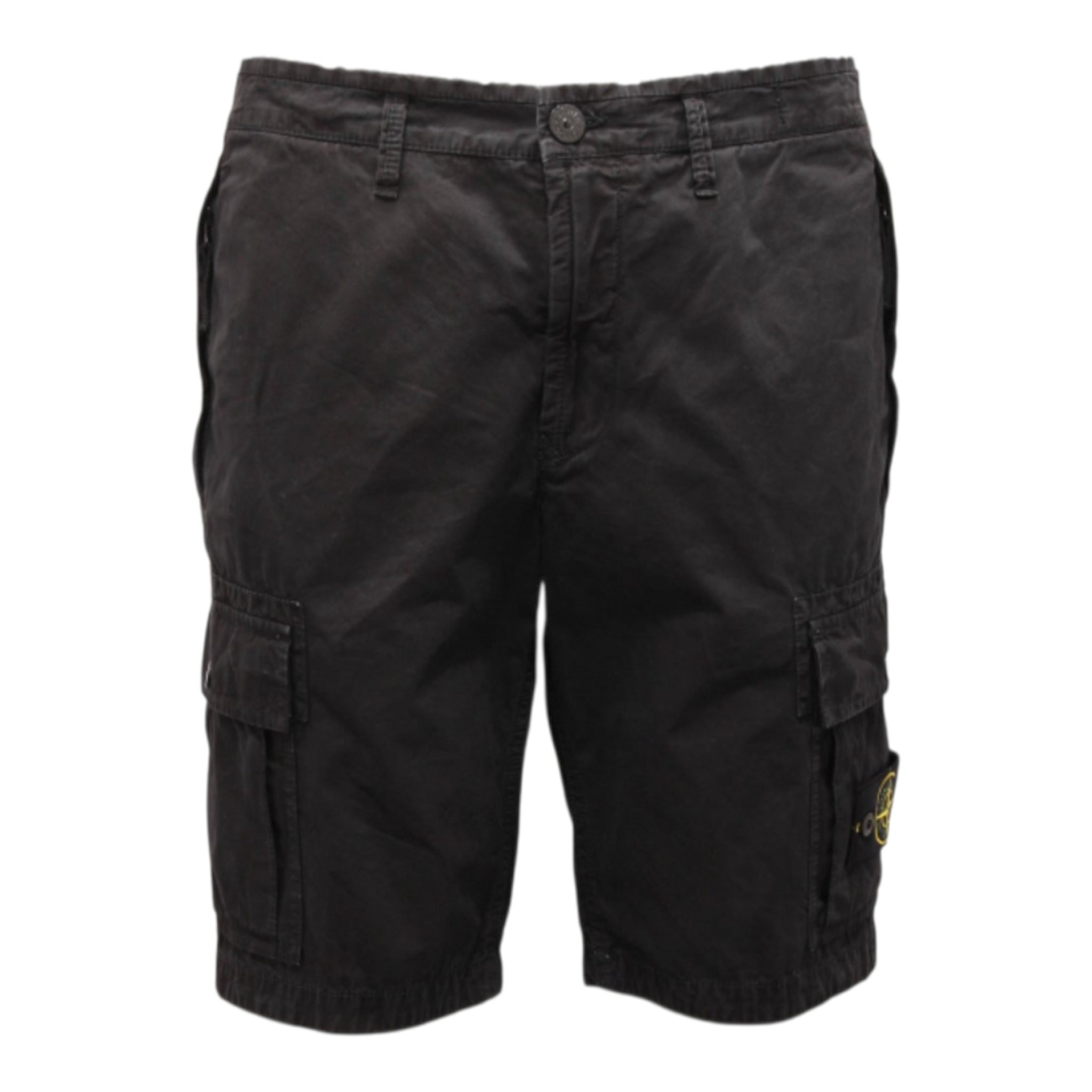 Stone Island | Bermuda Cargo Organic Canvas 'OLD' Effect