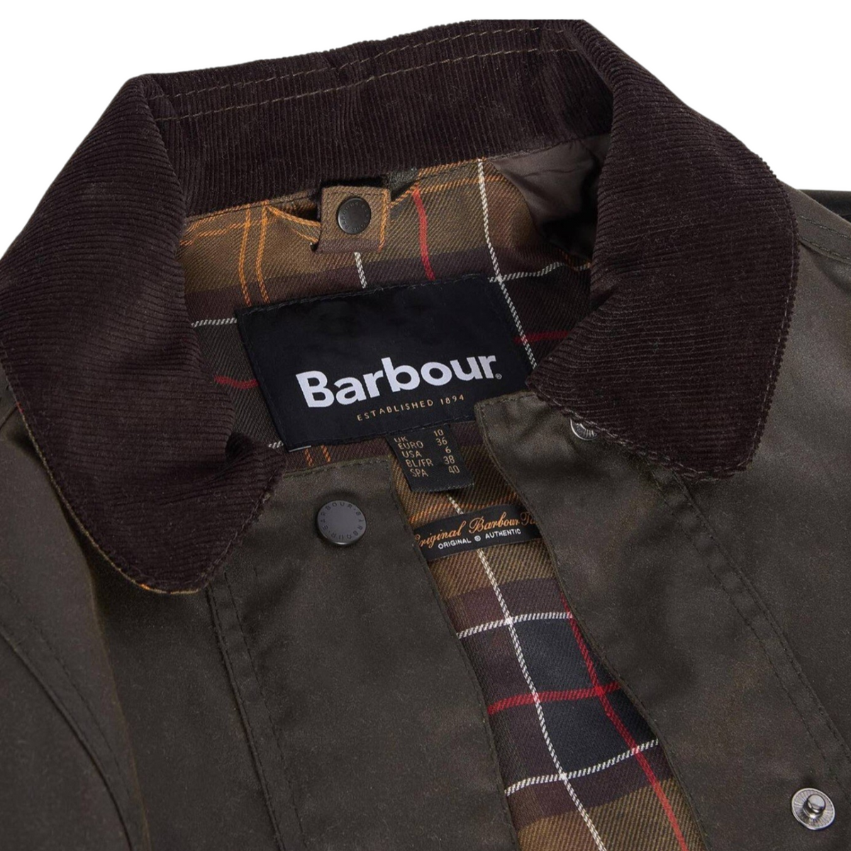 Barbour| Beadnell Giacca Cerata Classic OL71 Oliva