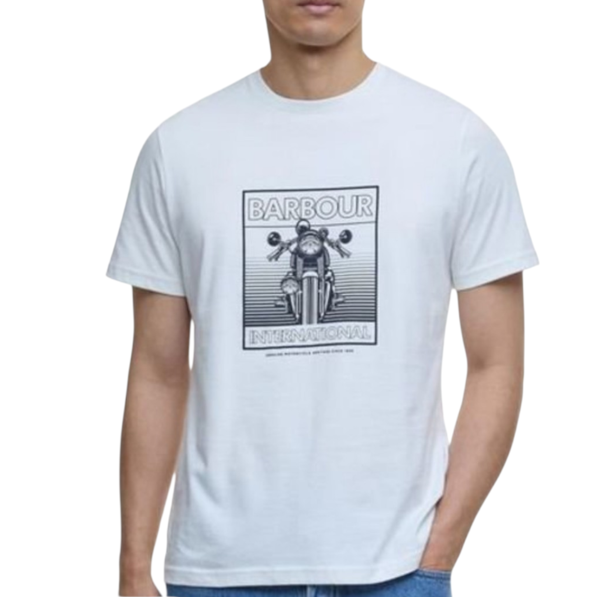 Barbour | T-shirt con Stampa Track